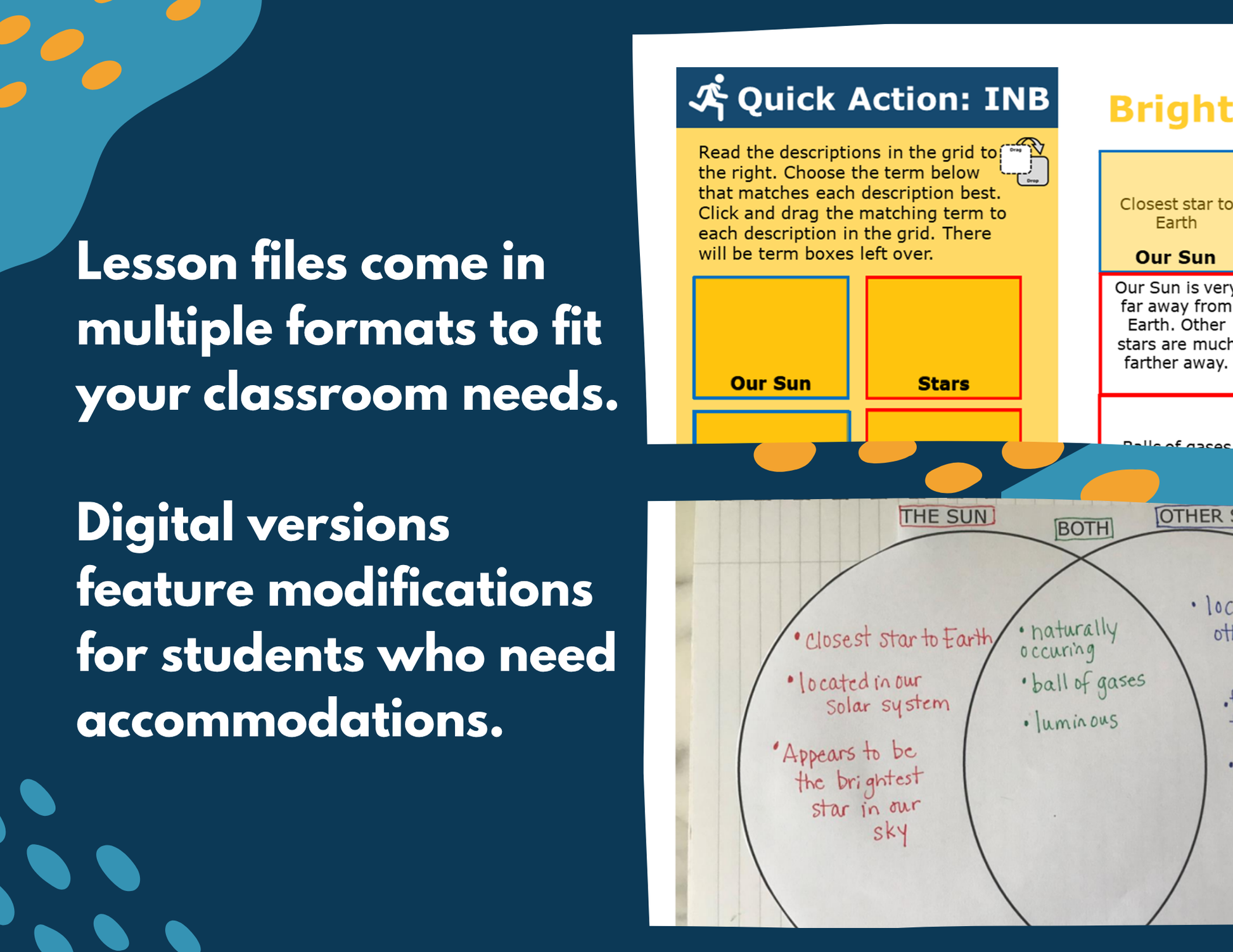 Brightness of the Sun & Stars - Complete Lesson Plan - 5th Grade