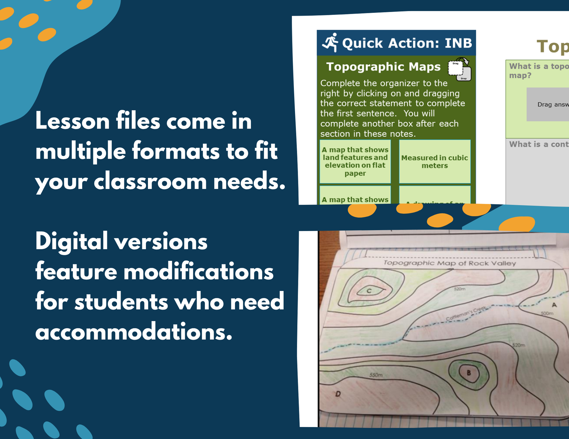Topographic Maps Complete Lesson Plan - MS