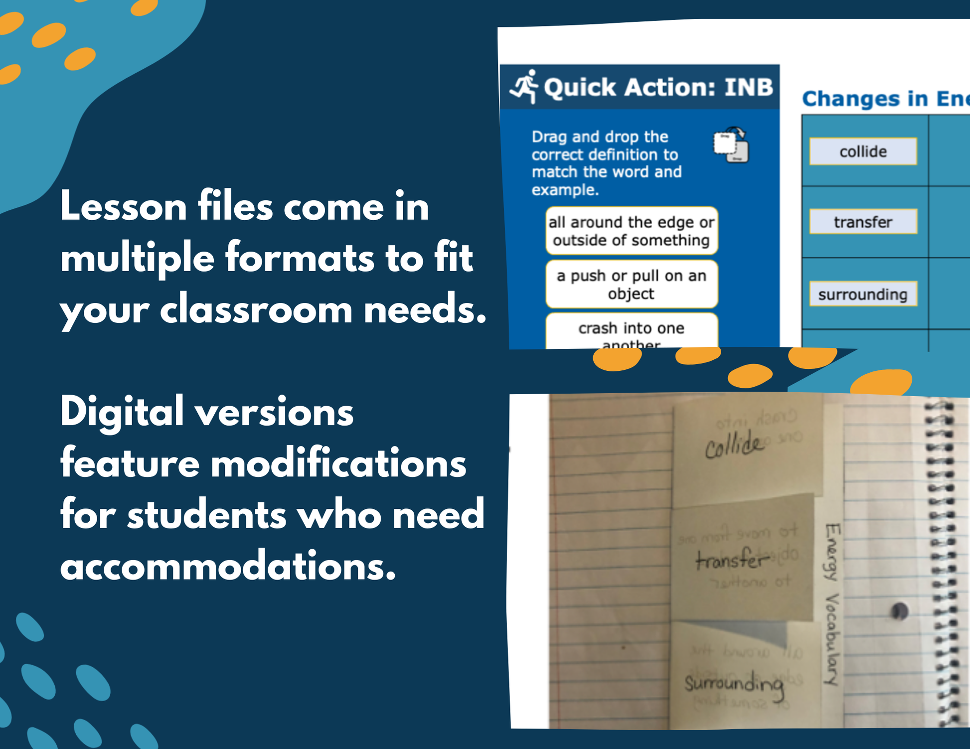 Changes in Energy as Objects Collide Complete Lesson Plan - NGSS 4-PS3-3 - 4th