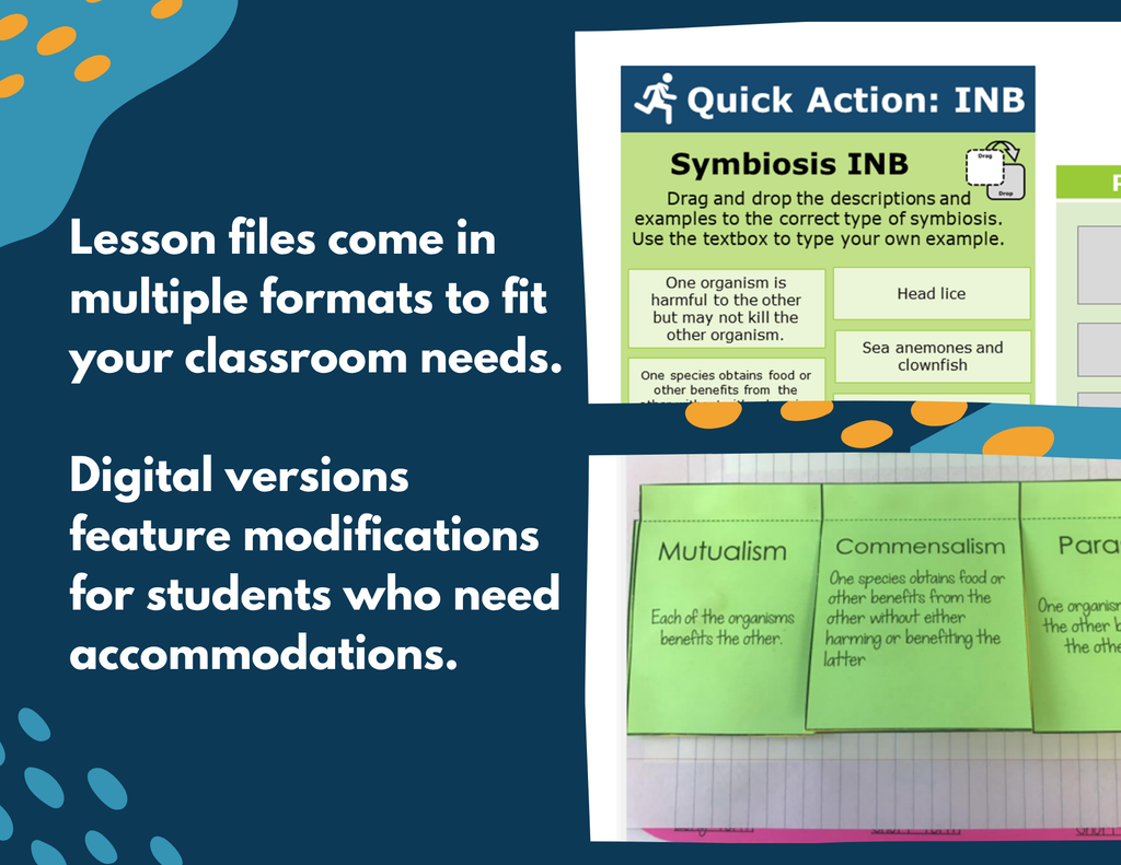 Symbiosis Complete Lesson Plan - MS