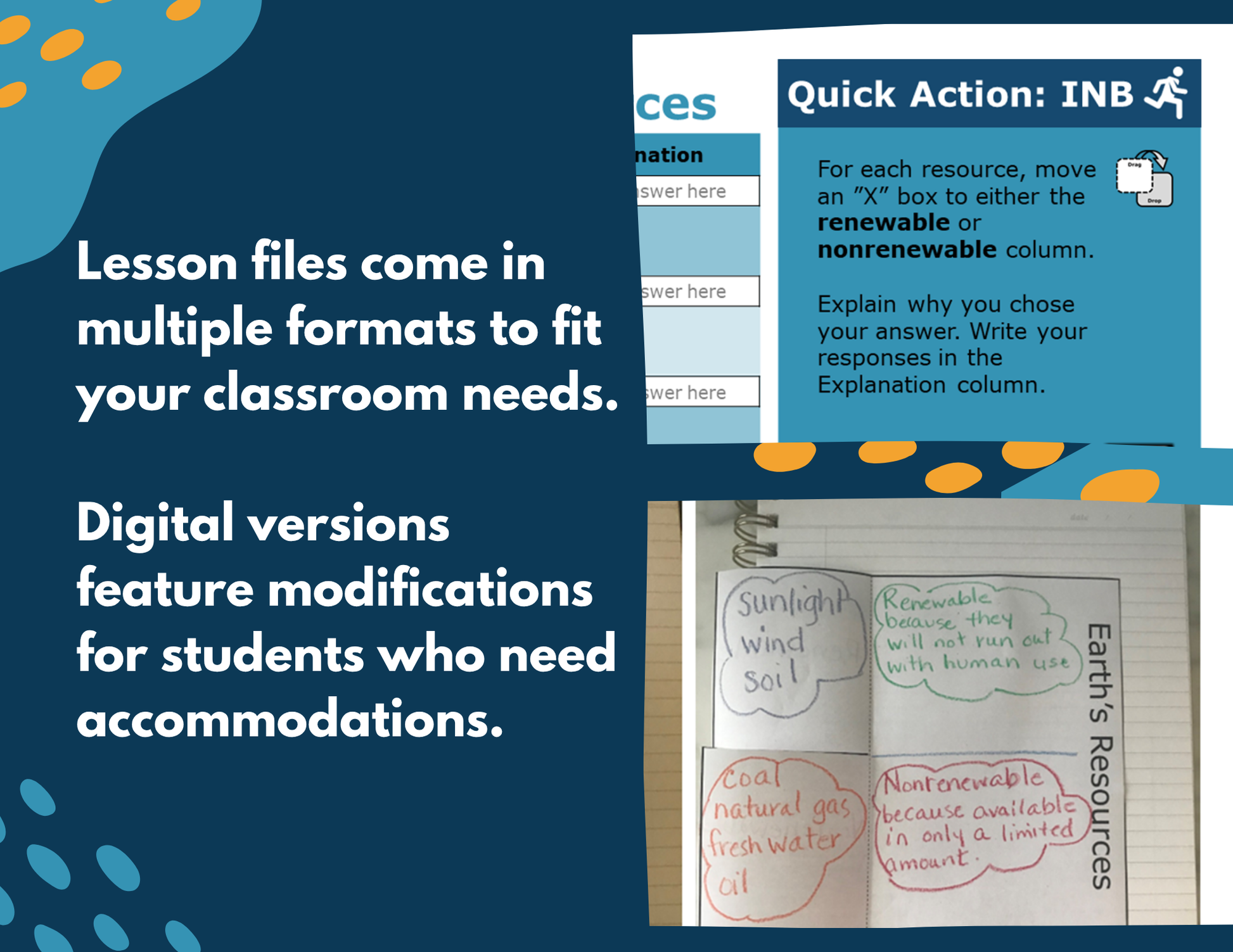 Protect Earth's Resources - Complete Lesson Plan - NGSS 5-ESS3-1