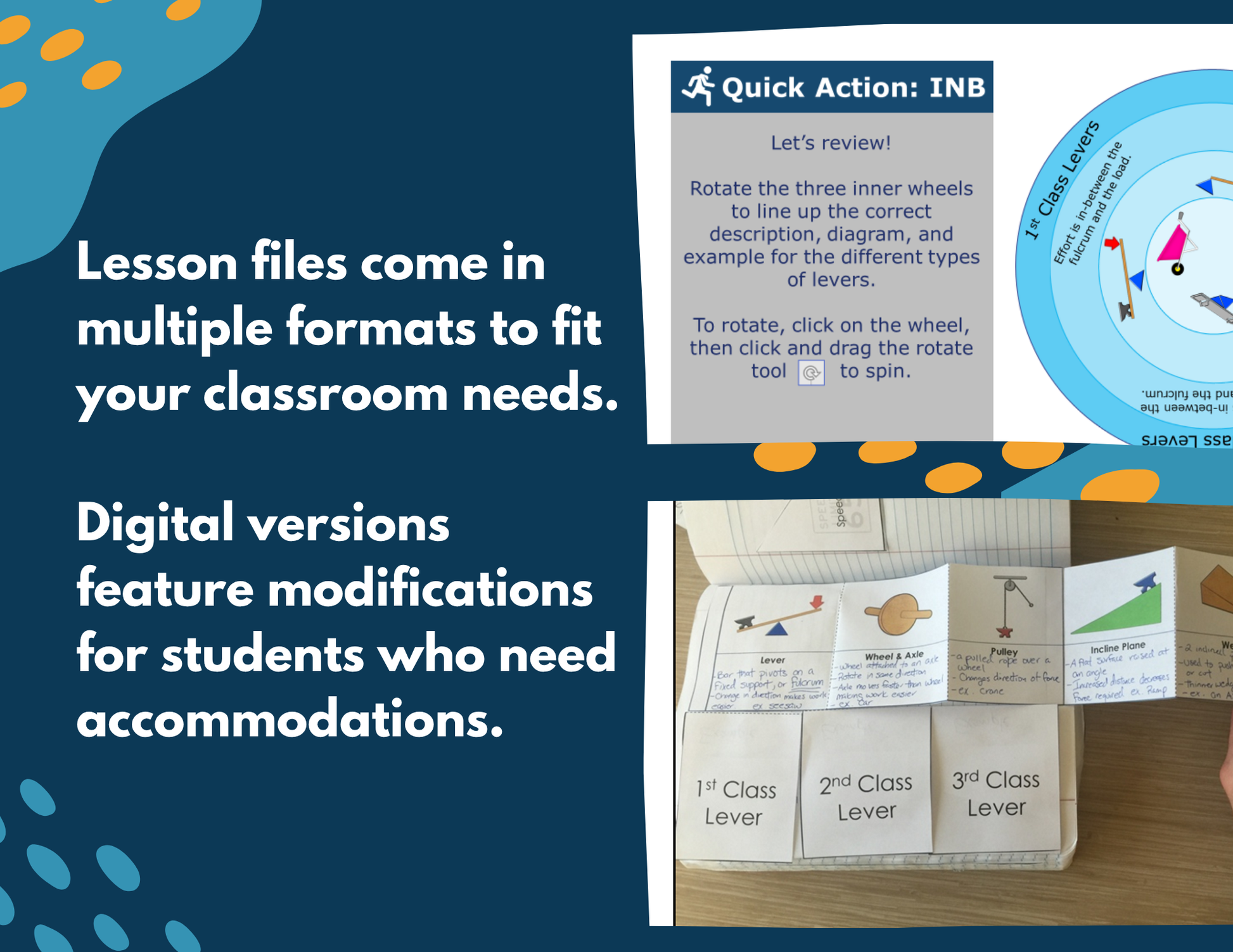 MS 6-8 Force and Motion 5E Lessons Bundle