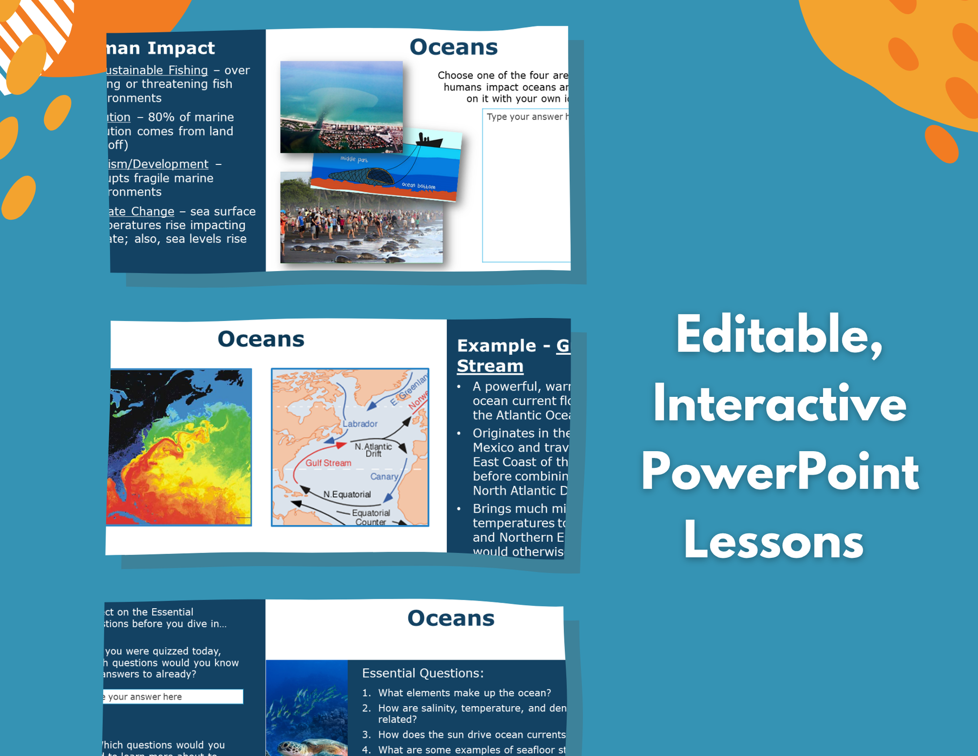 Oceans Complete Lesson Plan - MS