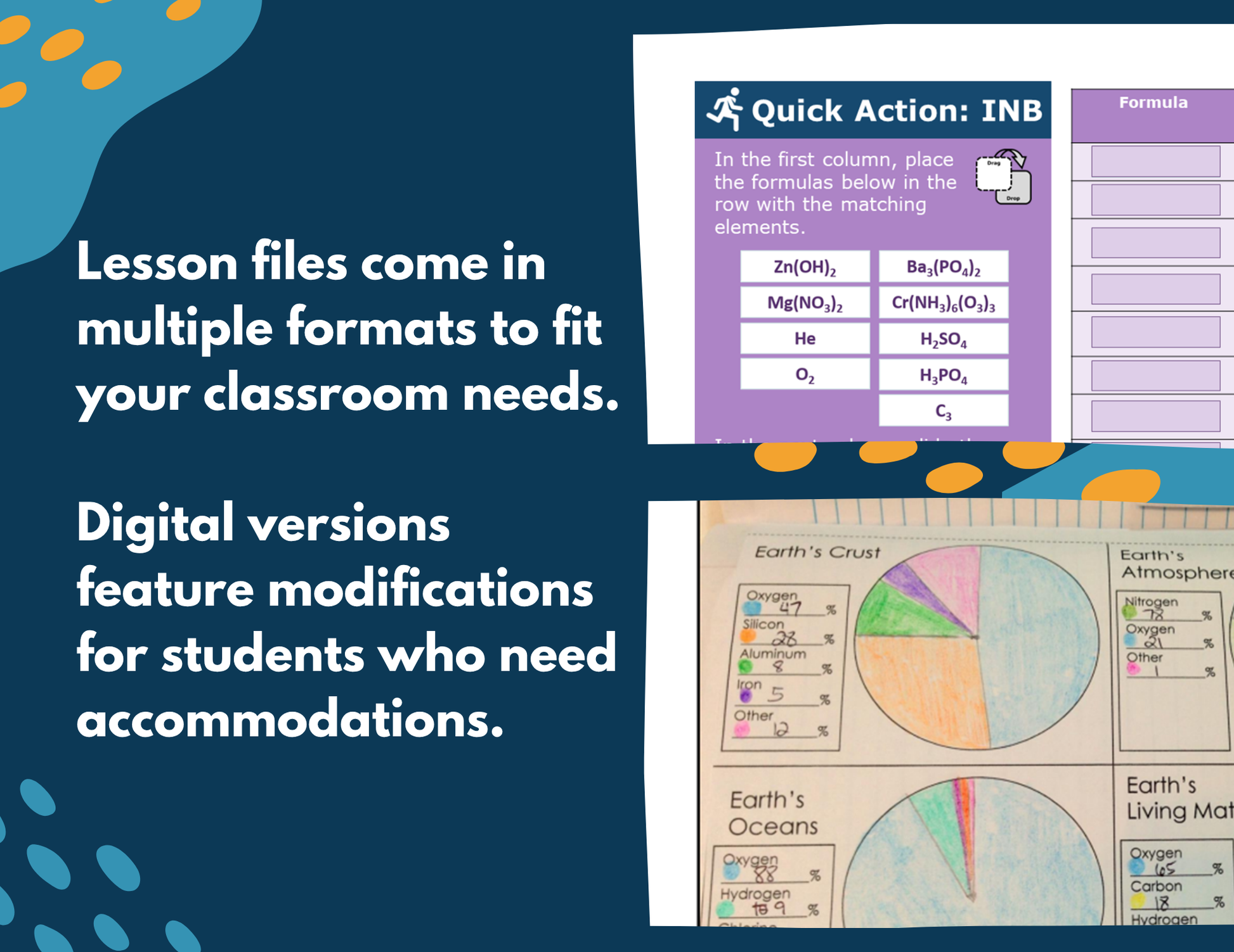 Elements, Compounds, & Mixtures Complete Lesson Plan - MS