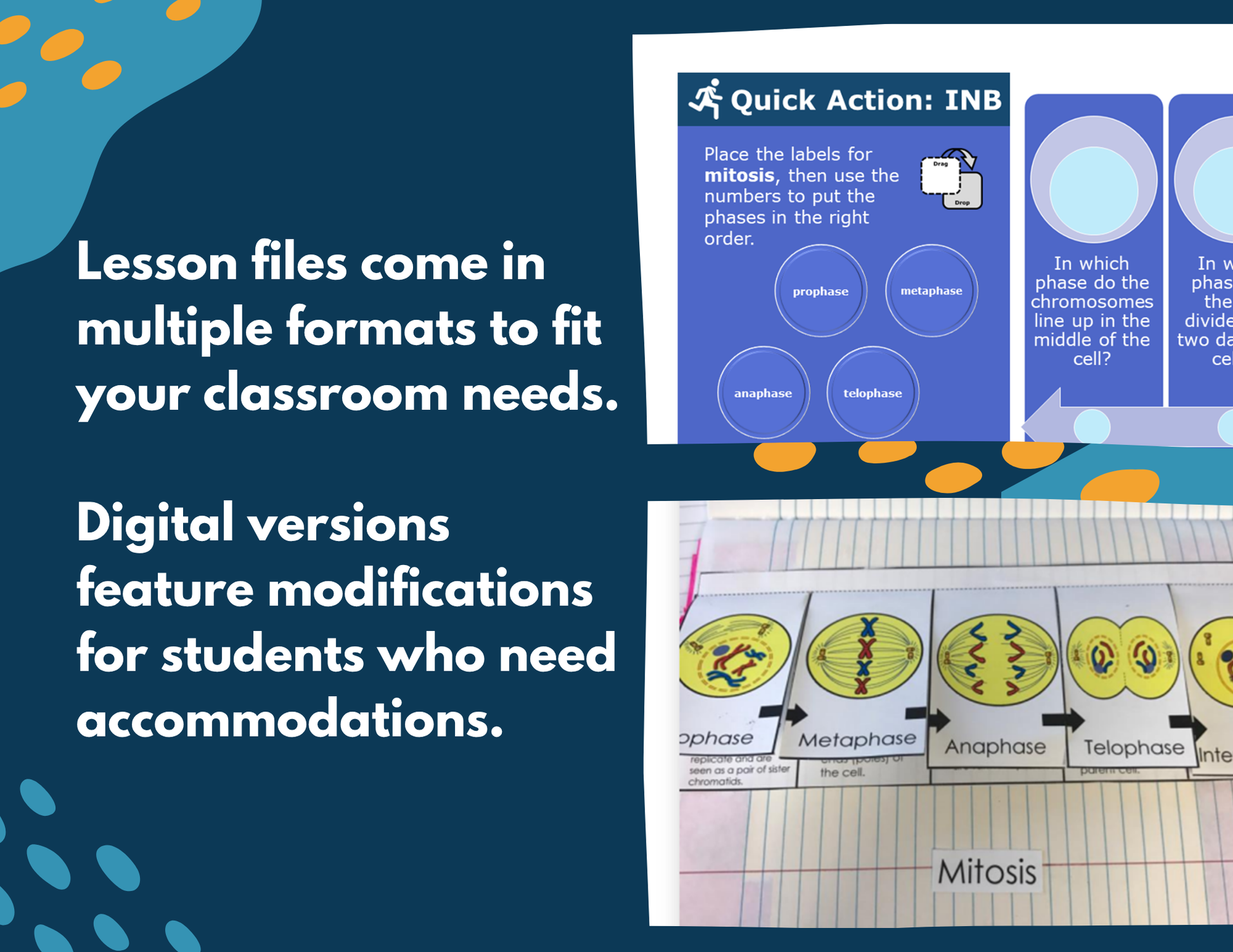 Mitosis & Meiosis Complete Lesson Plan - MS