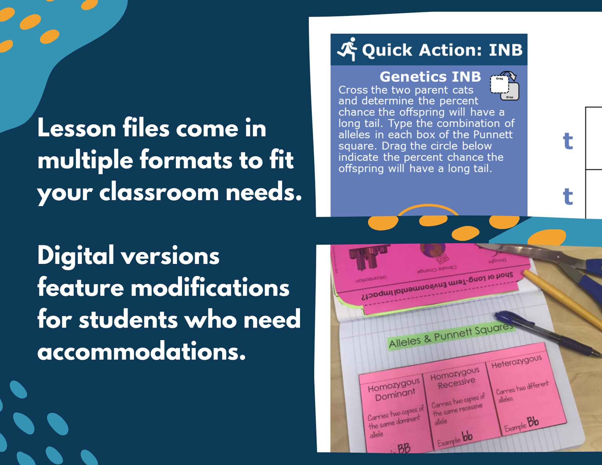 Genetics Complete Lesson Plan - MS