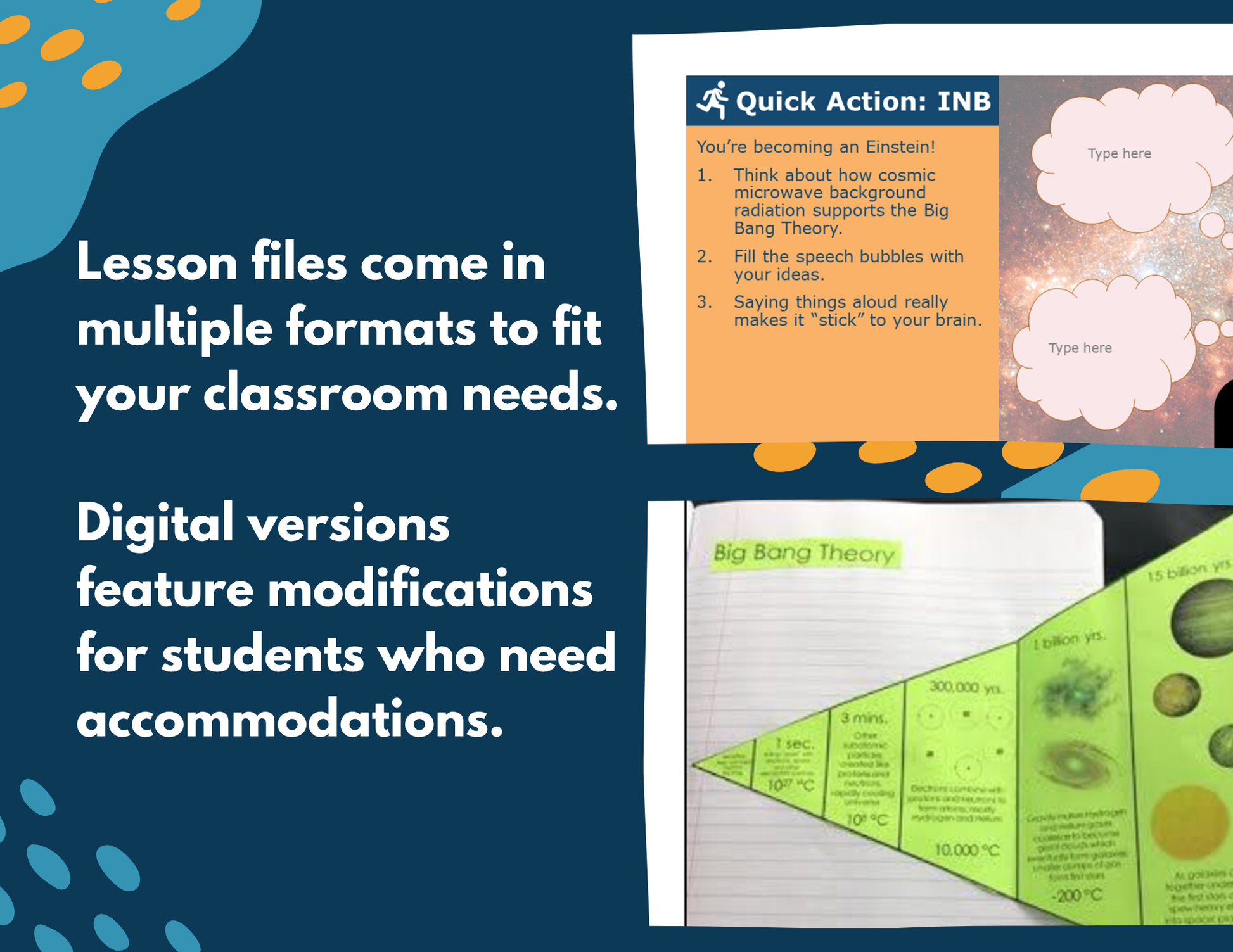 Big Bang Theory Complete Lesson Plan - MS