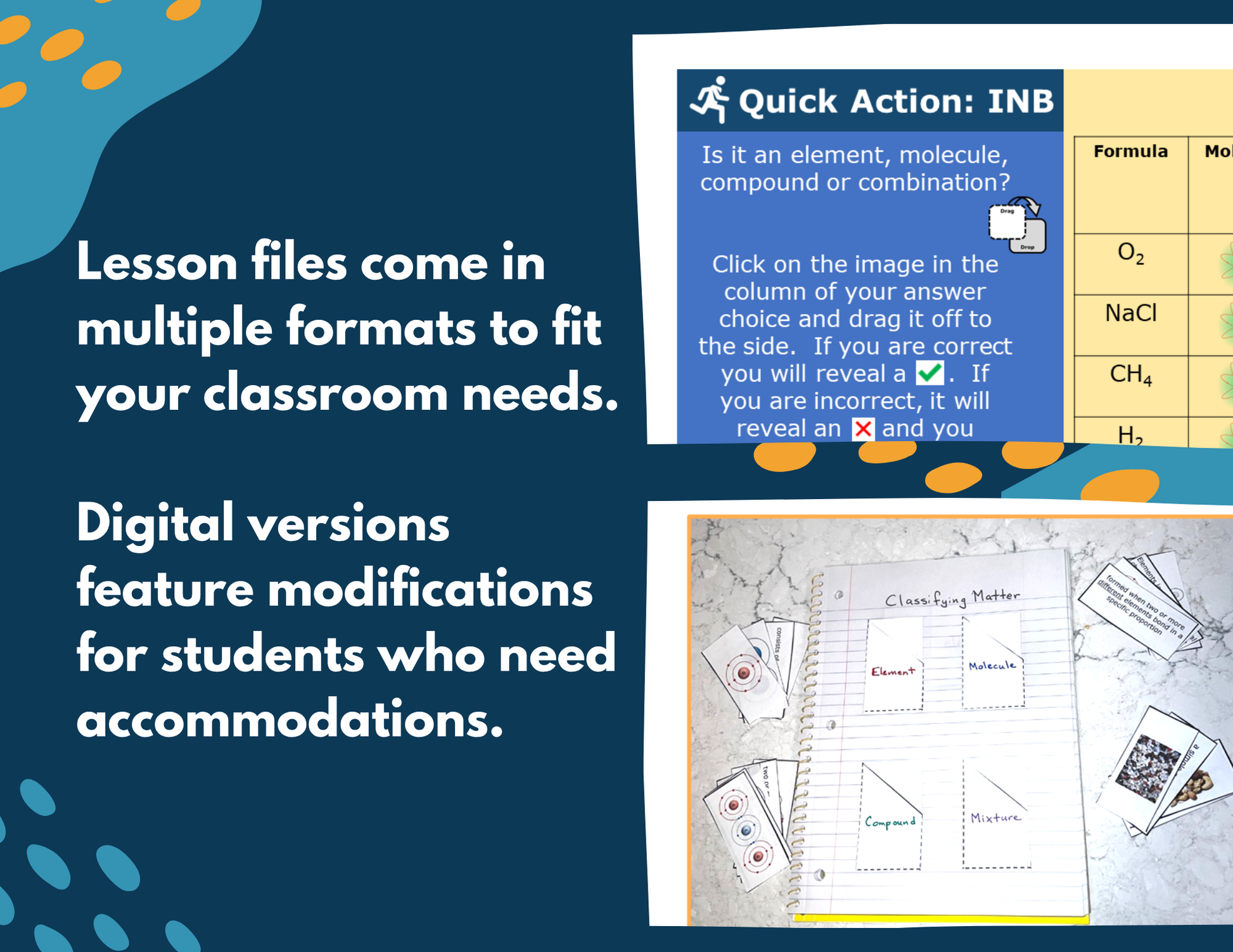 Molecules Complete Lesson Plan - MS