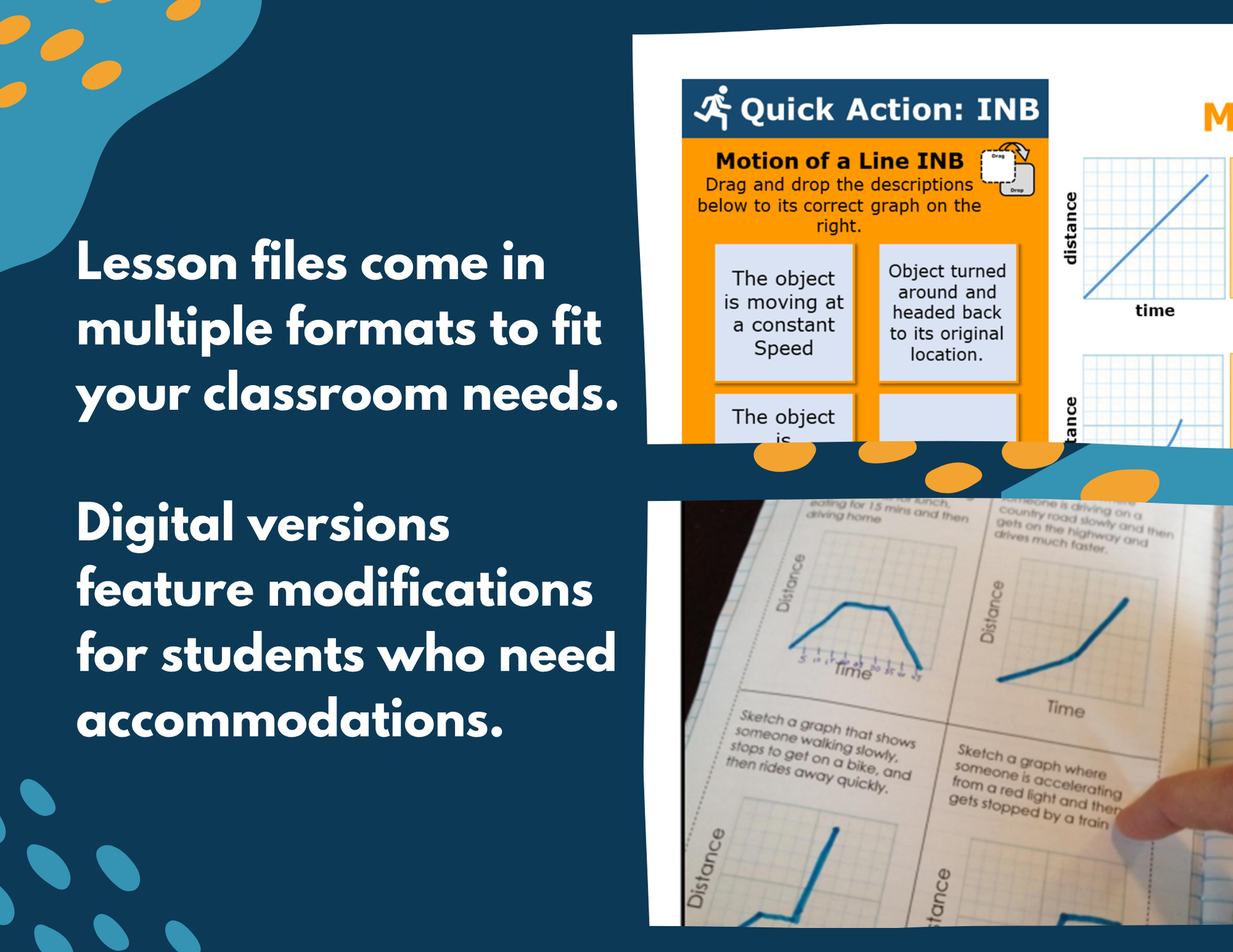 Motion Graphing Complete Lesson Plan - MS