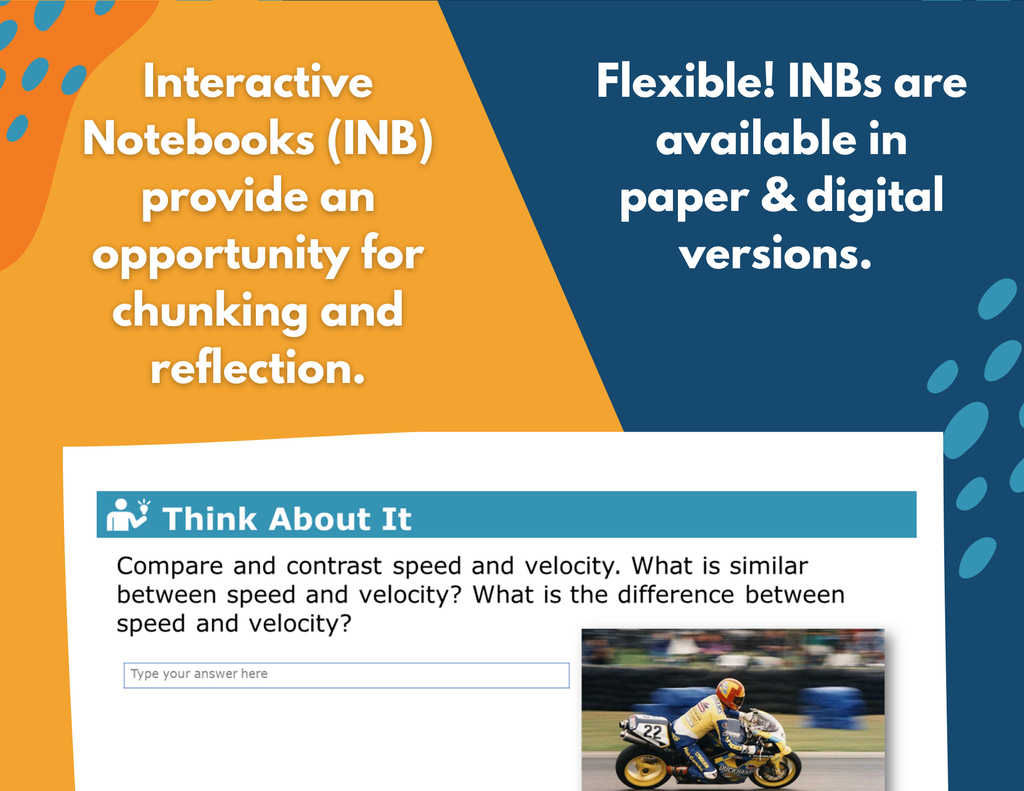 Speed, Velocity, & Acceleration Complete Lesson Plan - MS