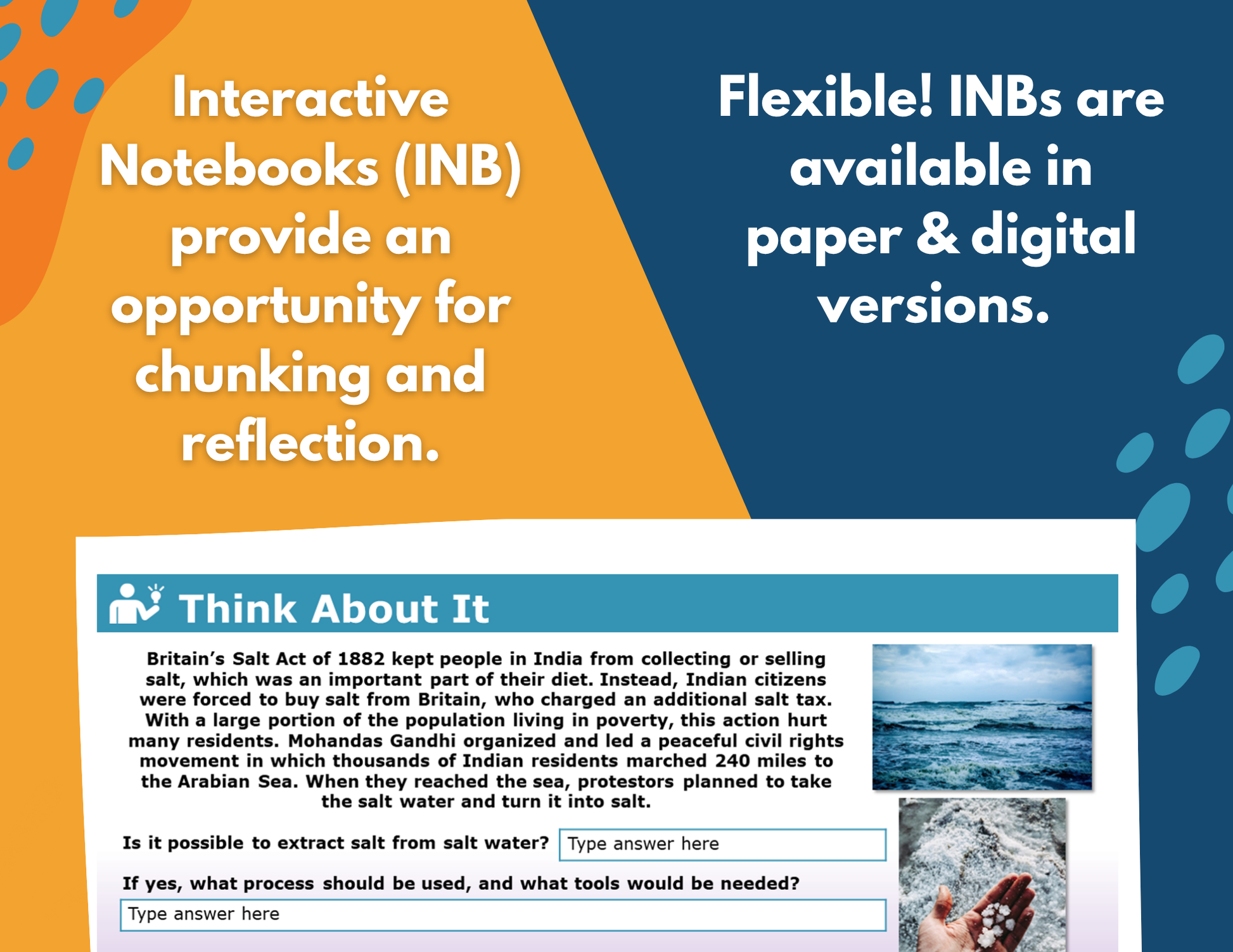 5th Grade Physical Science Interactive Notebook Set - Digital & Print INB