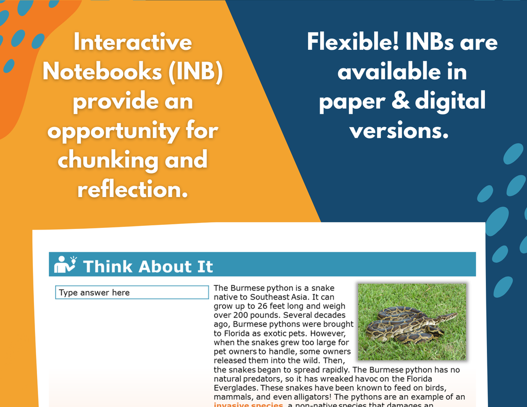 Impacts on Ecosystems - Complete Lesson Plan - 5th Grade