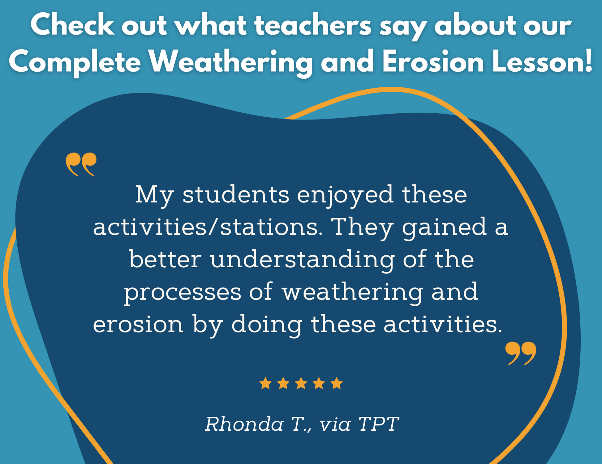 Weathering, Erosion, & Deposition Complete Lesson Plan - MS
