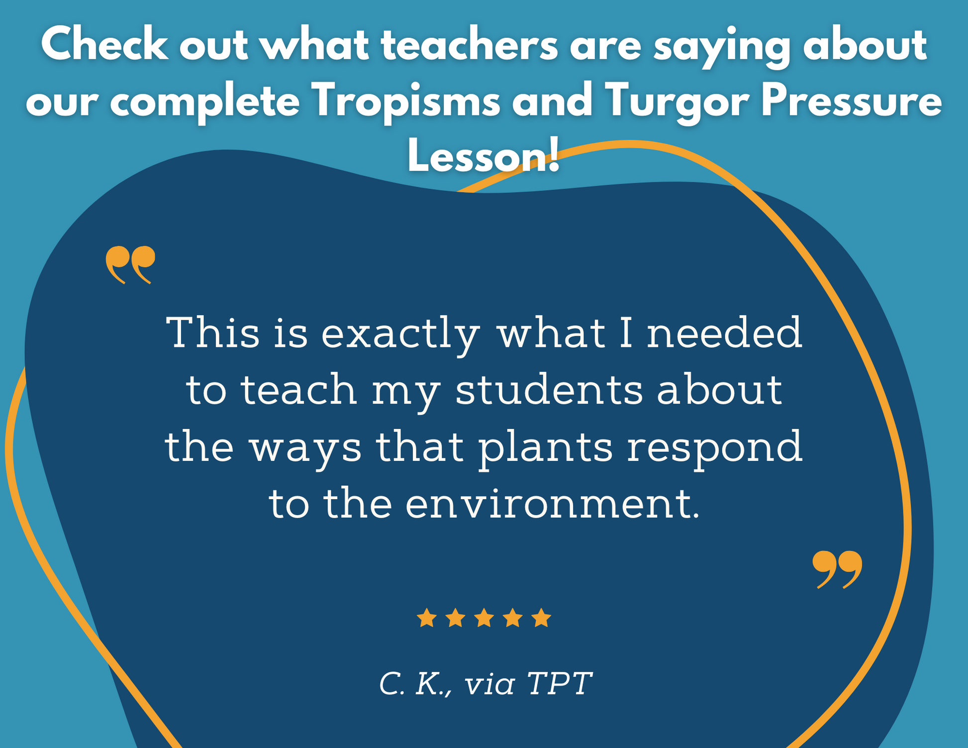 Tropisms & Turgor Pressure Complete Lesson Plan - MS