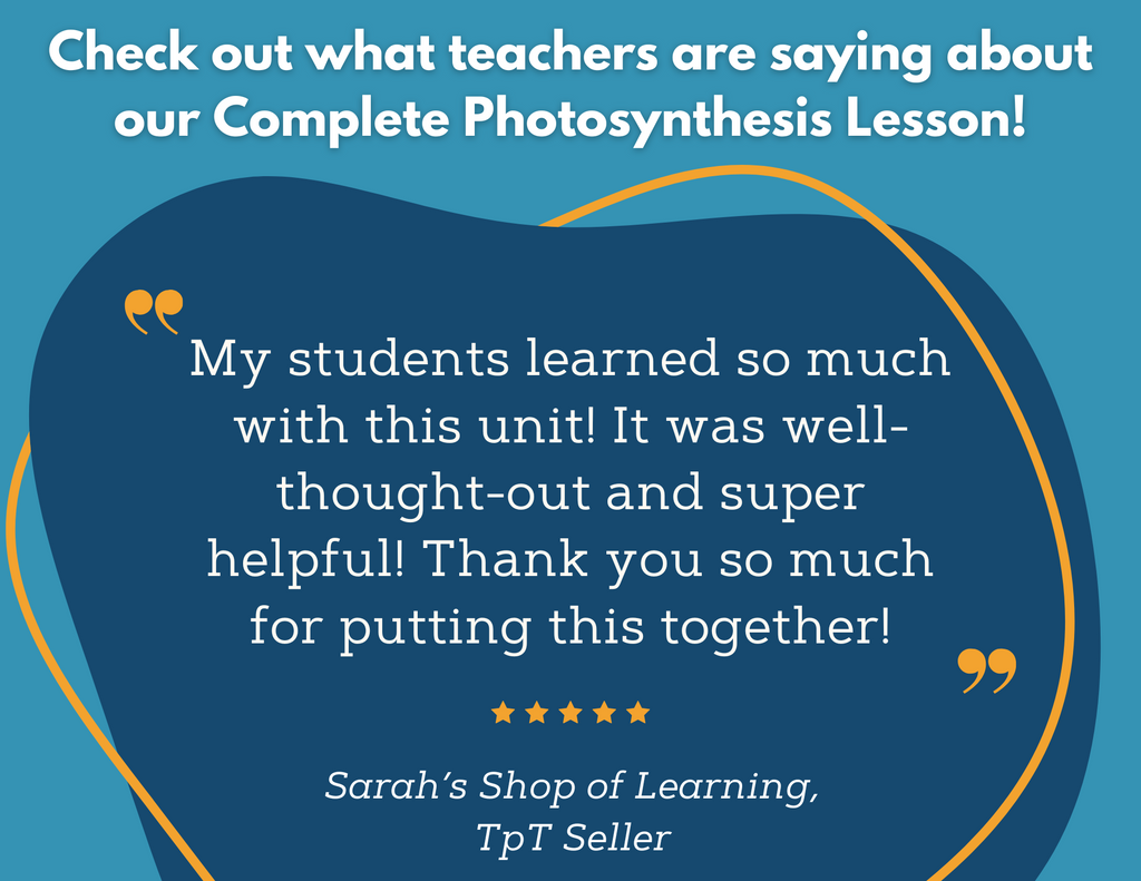 Photosynthesis Complete Lesson Plan - MS