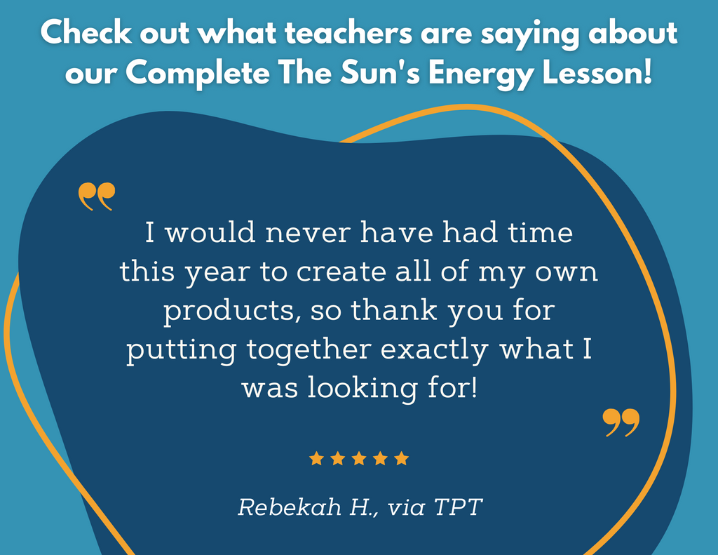 The Sun's Energy - Complete Lesson Plan - 5th Grade