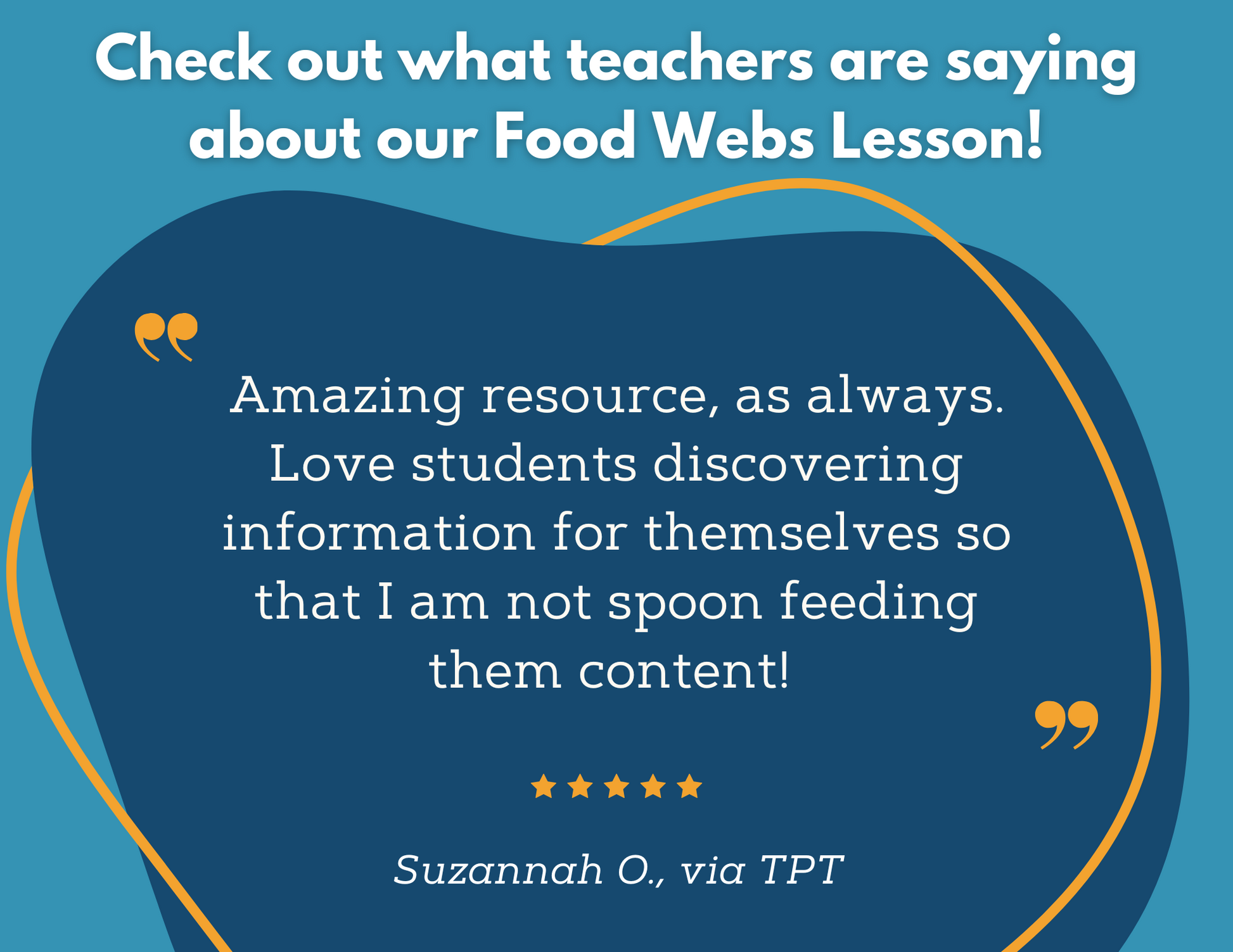 Food Webs & Food Chains Complete Lesson Plan - MS