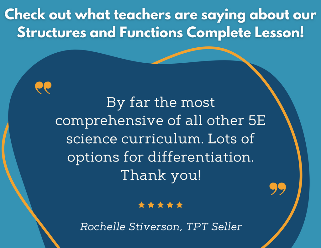 Structures & Functions - Complete Lesson Plan - Grades 4-6