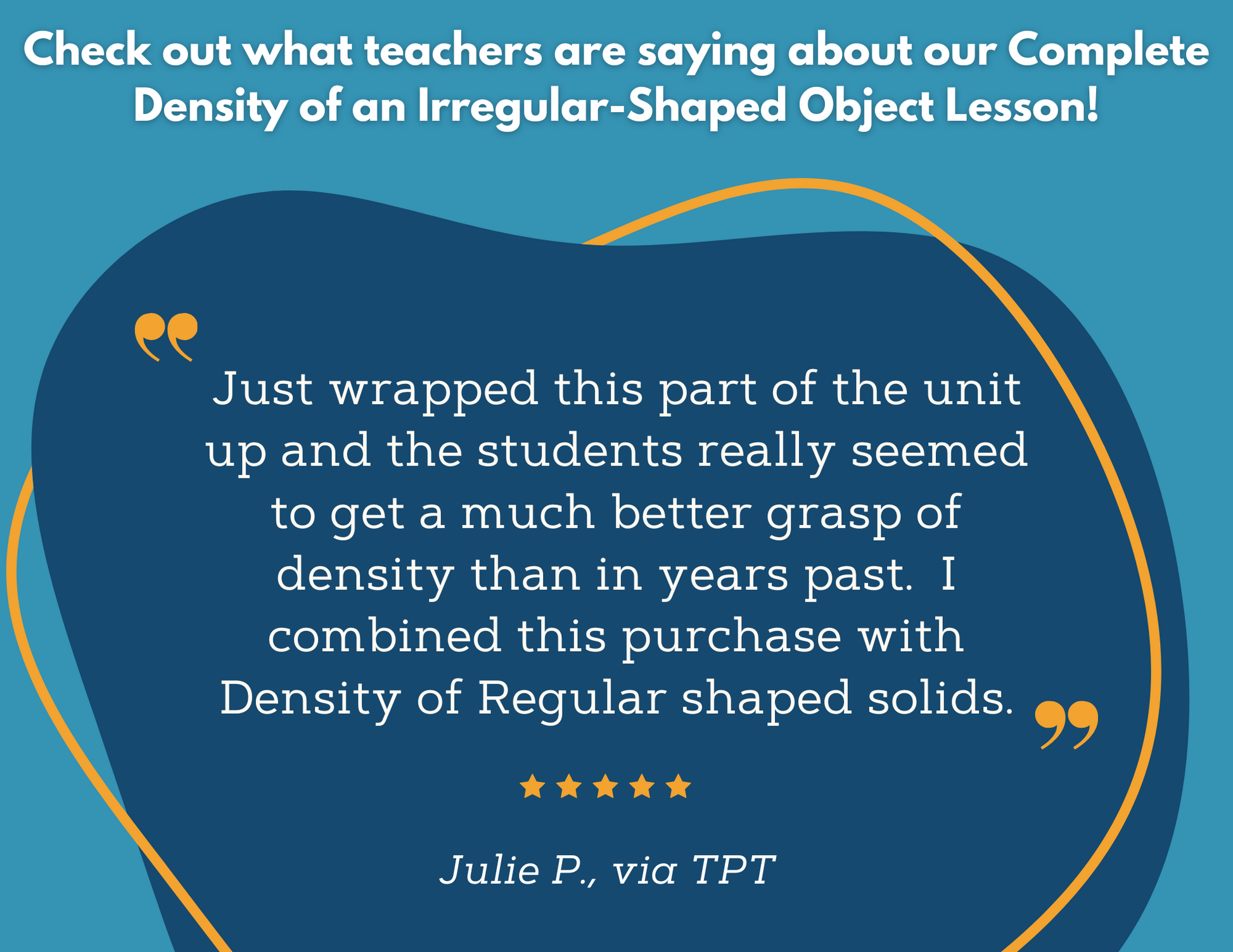 Density of an Irregular-Shaped Object Complete Lesson Plan - MS