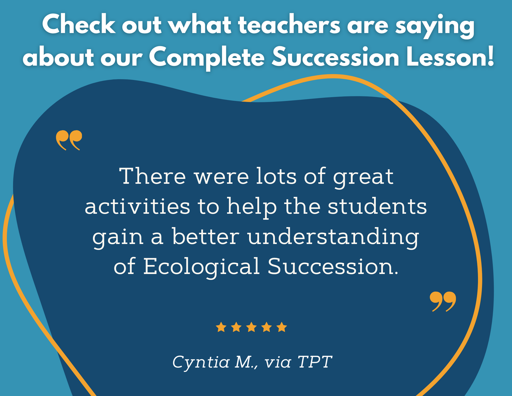 Ecological Succession Complete Lesson Plan - MS