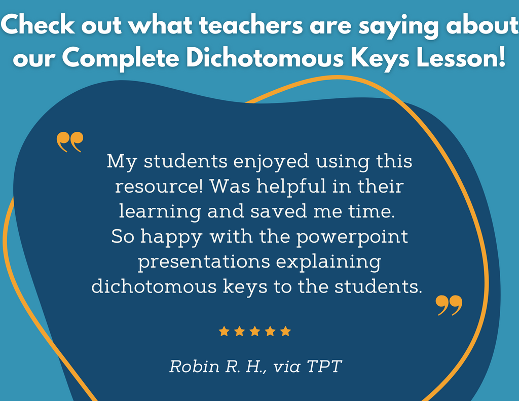 Dichotomous Keys Complete Lesson Plan - MS
