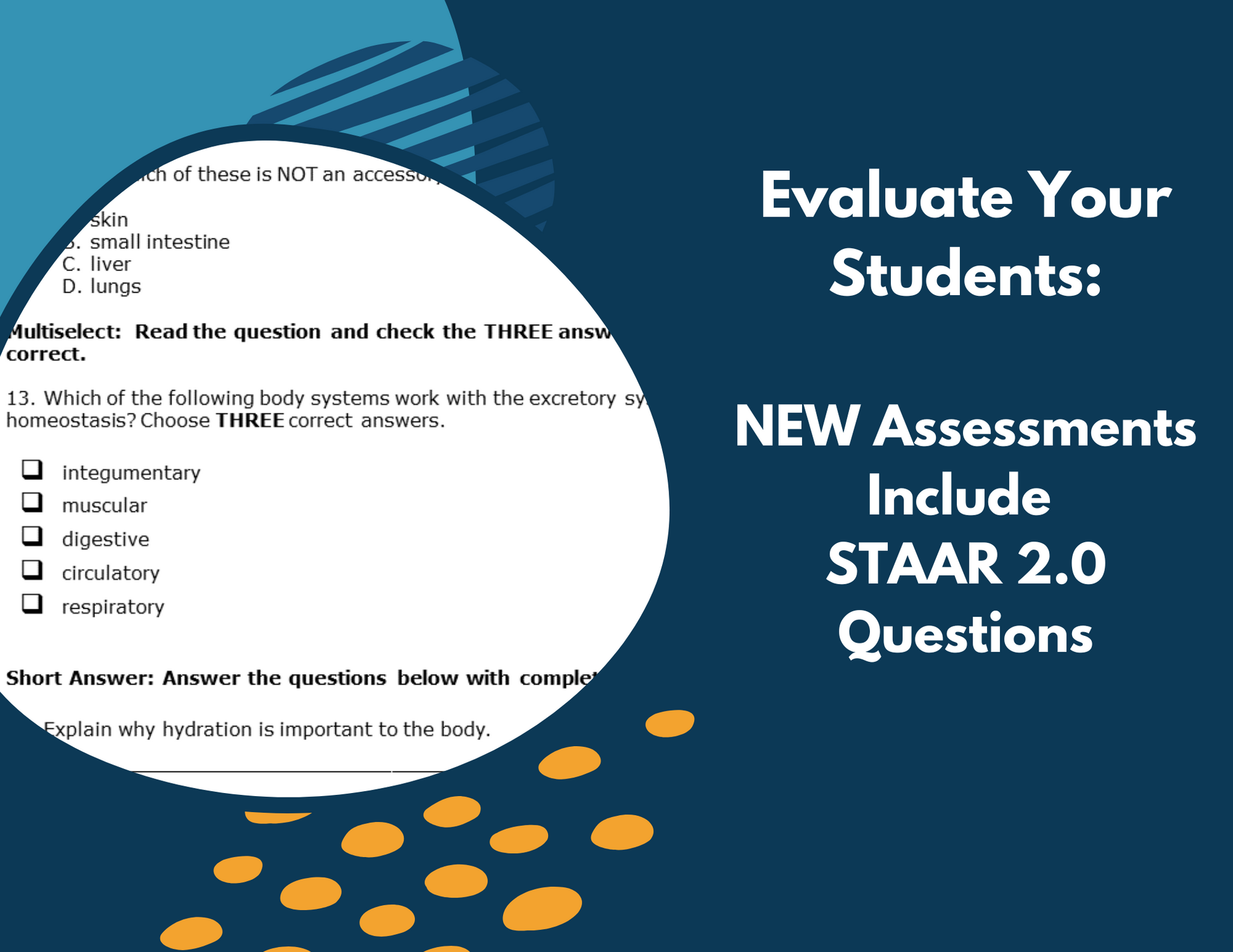 2021 TEKS MS 6-8 5E Lessons: Body Systems Bundle