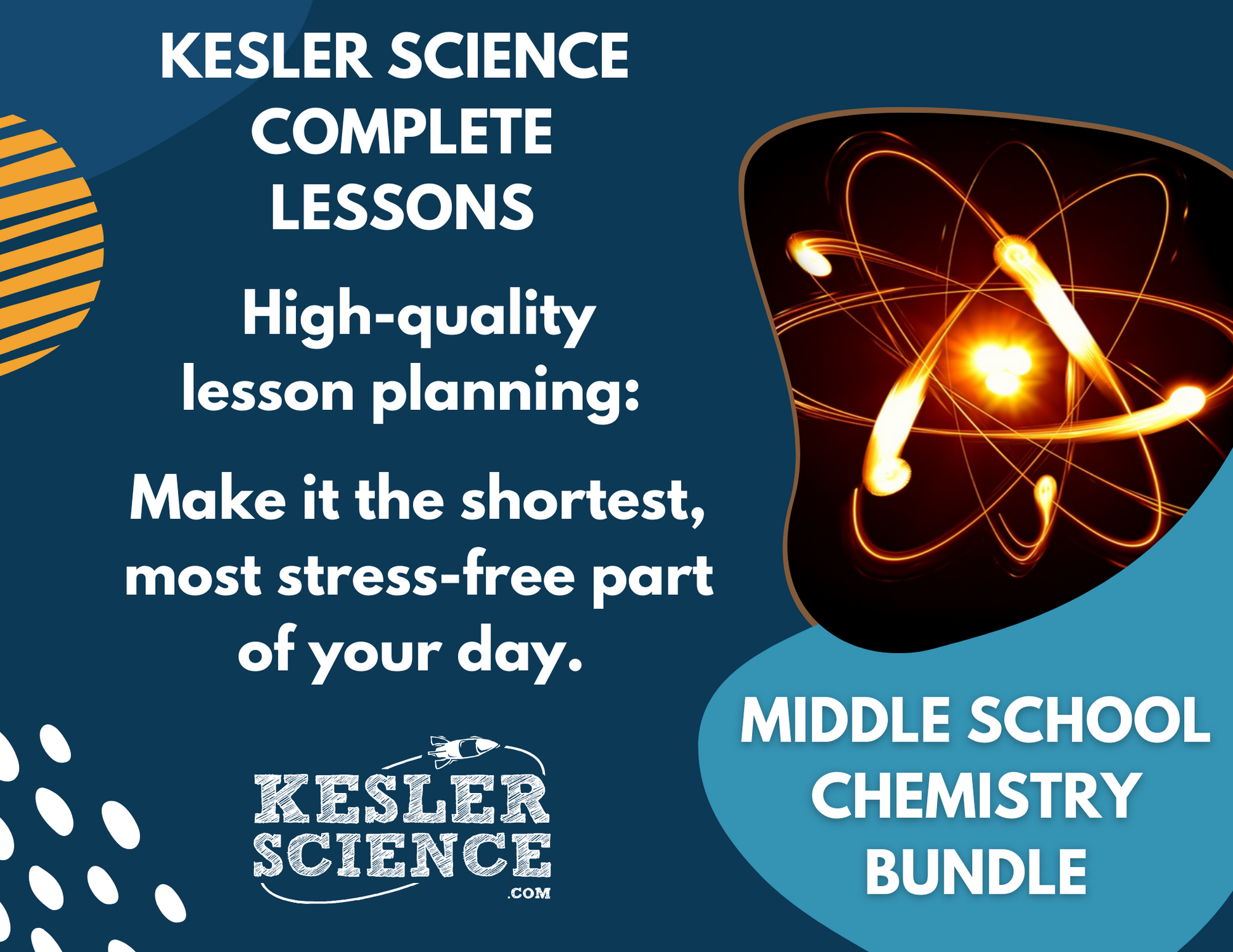 2021 TEKS MS 6-8 5E Lessons: Chemistry Bundle