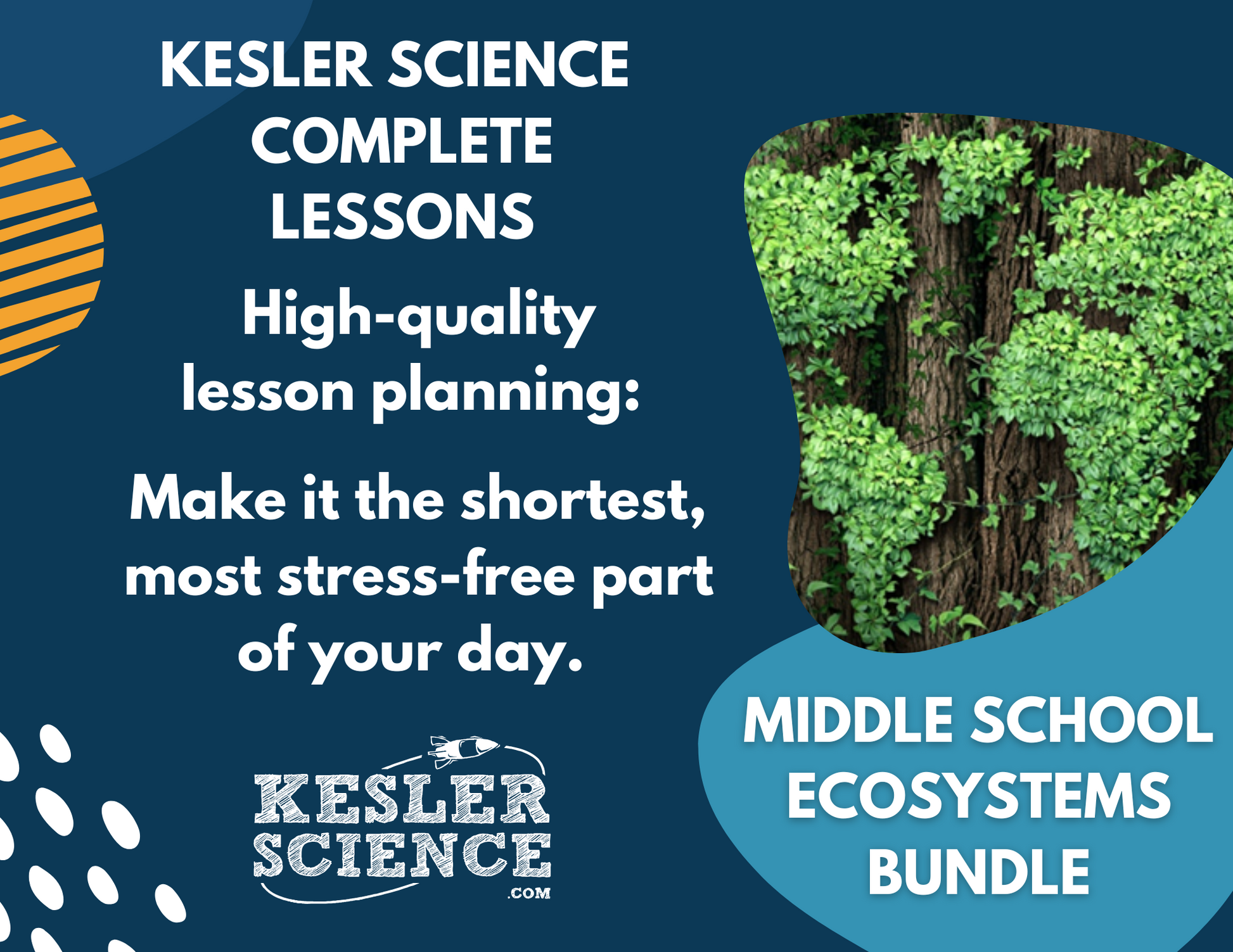 2021 TEKS MS 6-8 5E Lessons: Ecosystems Bundle
