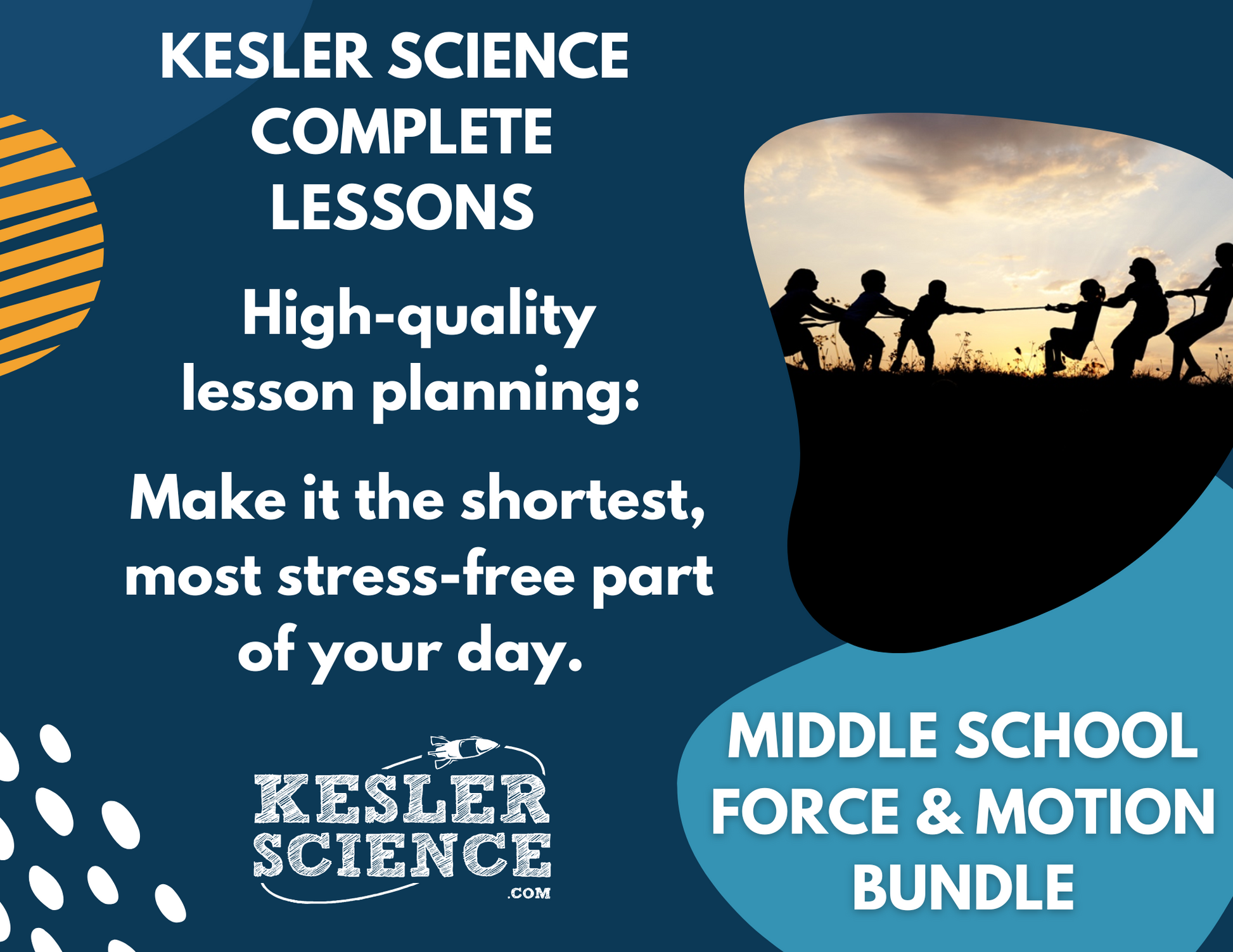 2021 TEKS MS 6-8 5E Lessons: Force & Motion Bundle
