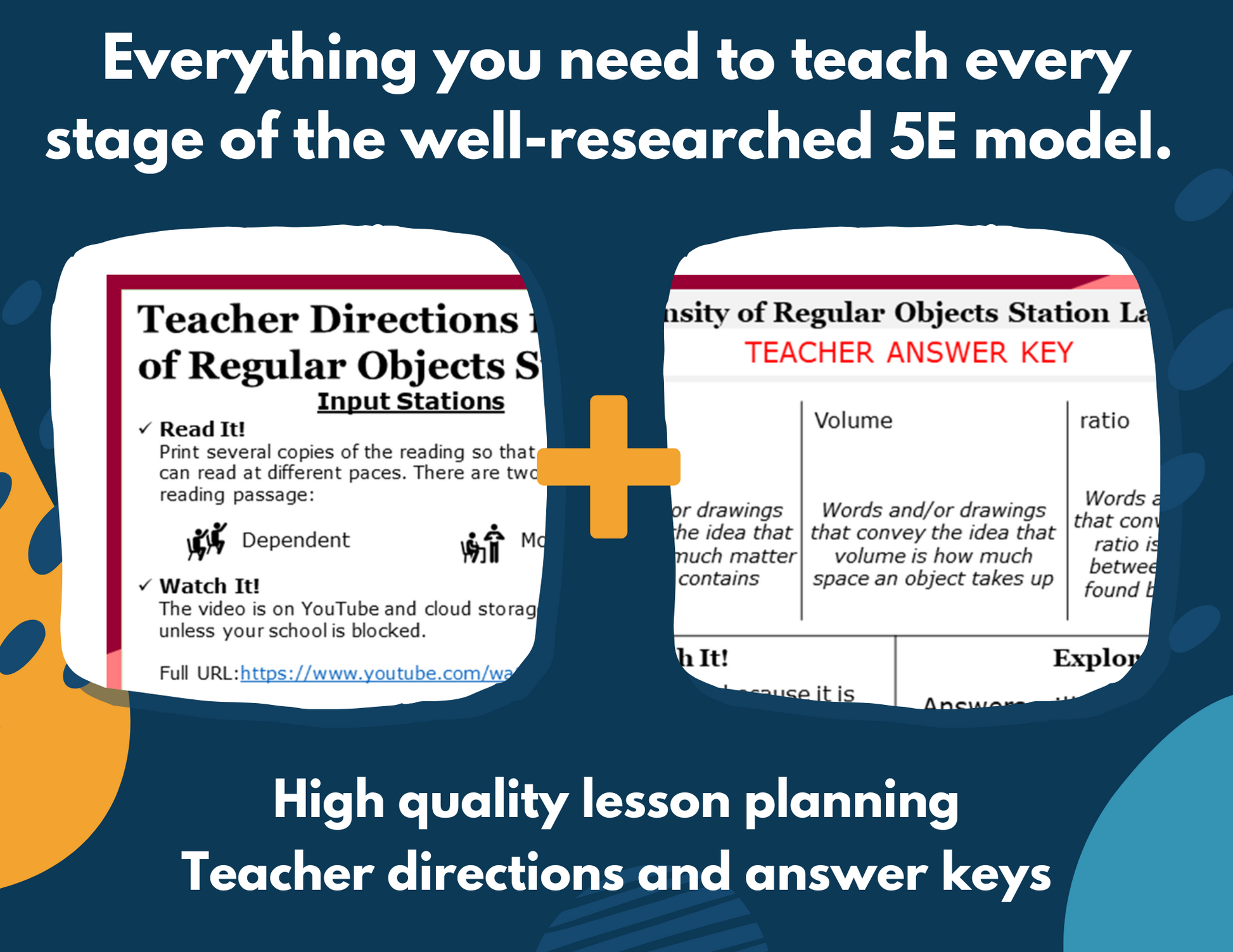 Density of a Regular-Shaped Object Complete Lesson Plan - MS