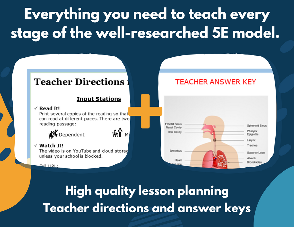 Respiratory System Complete Lesson Plan - MS