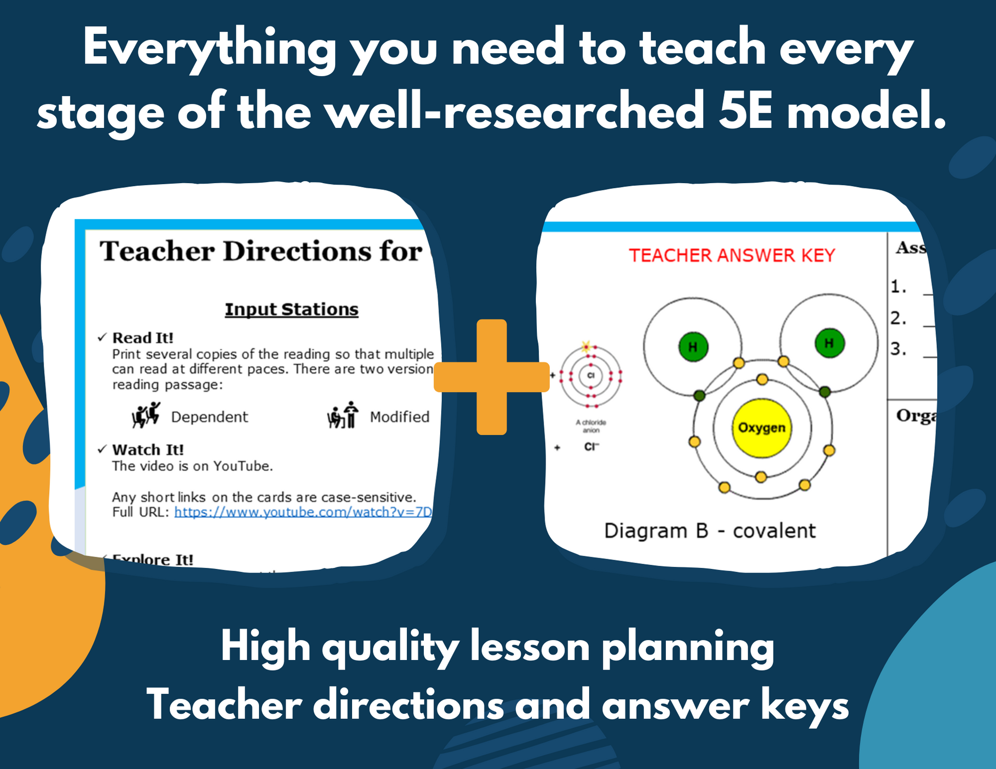 Chemical Bonds Complete Lesson Plan - MS