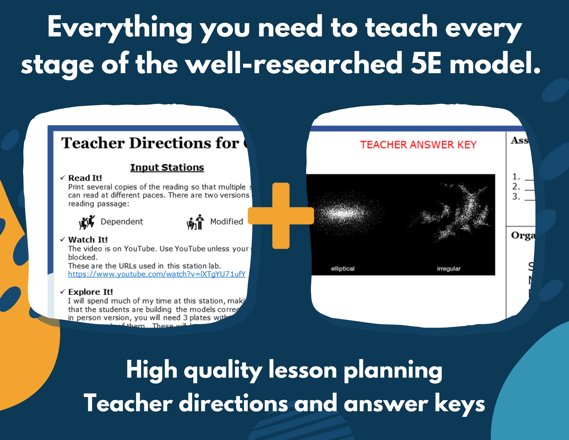 Galaxies & Light Years Complete Lesson Plan - MS