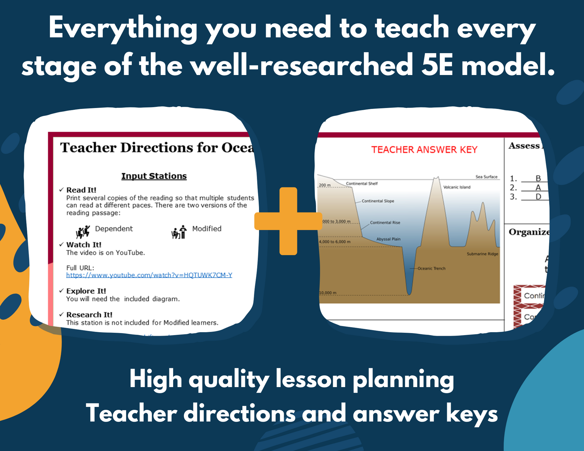 Oceans Complete Lesson Plan - MS