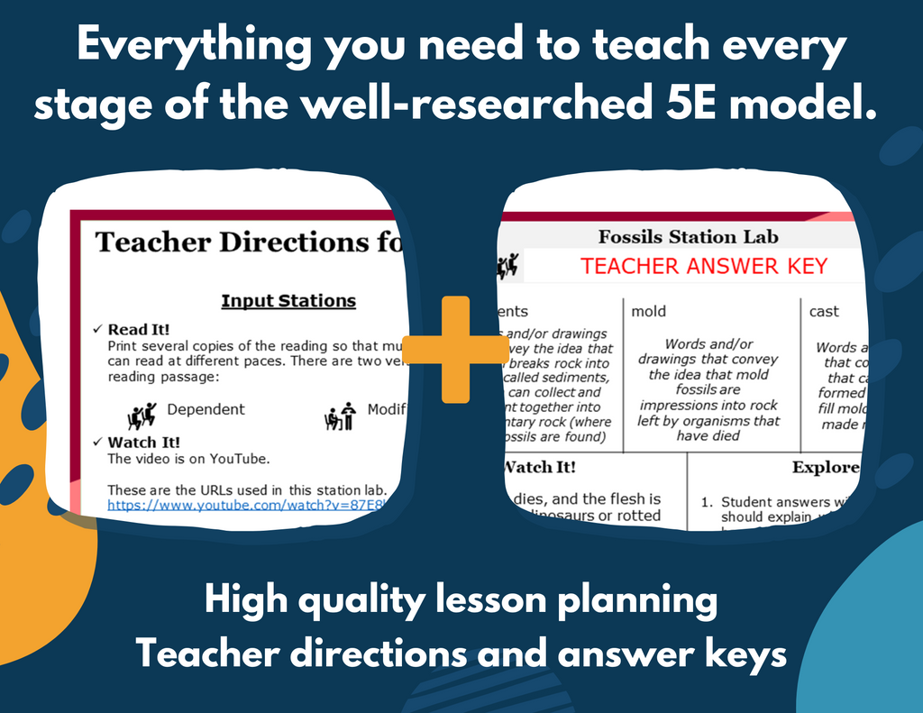 Fossils Complete Lesson Plan - MS