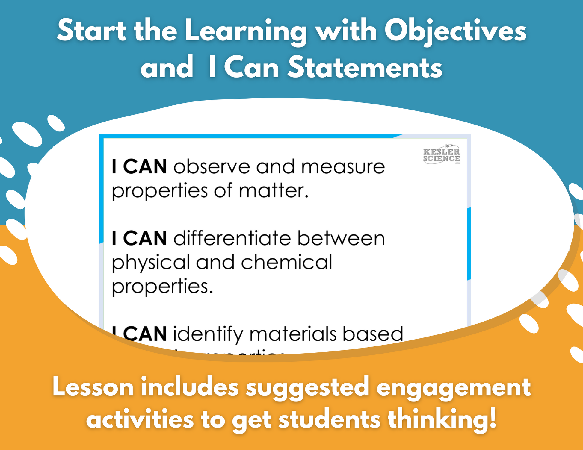 Properties of Matter - Complete Lesson Plan - NGSS 5 PS1-3 - 5th Grade