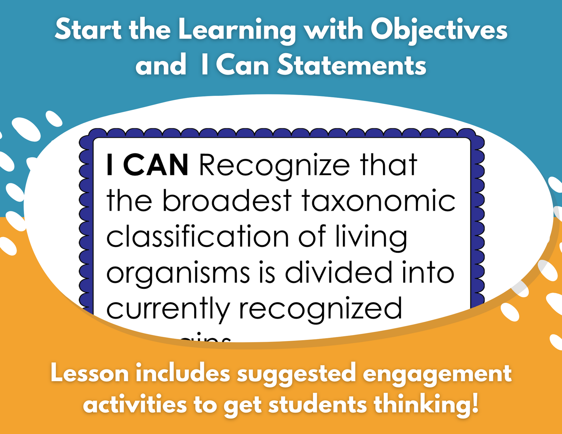 Classification of Living Things Complete Lesson Plan - MS