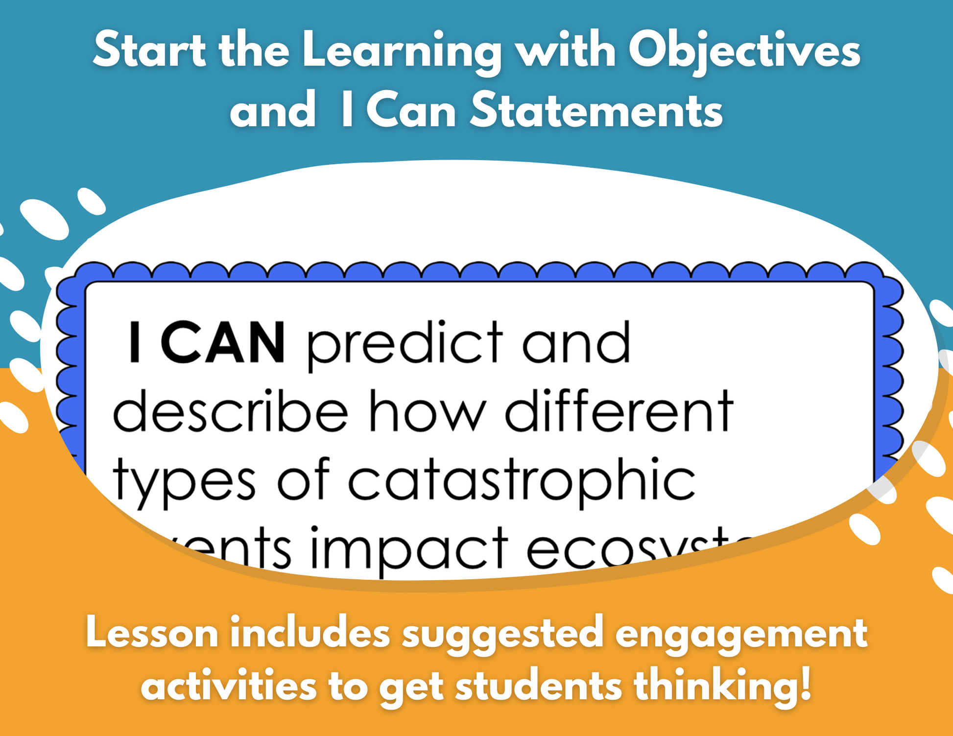 Catastrophic Events Complete Lesson Plan - MS