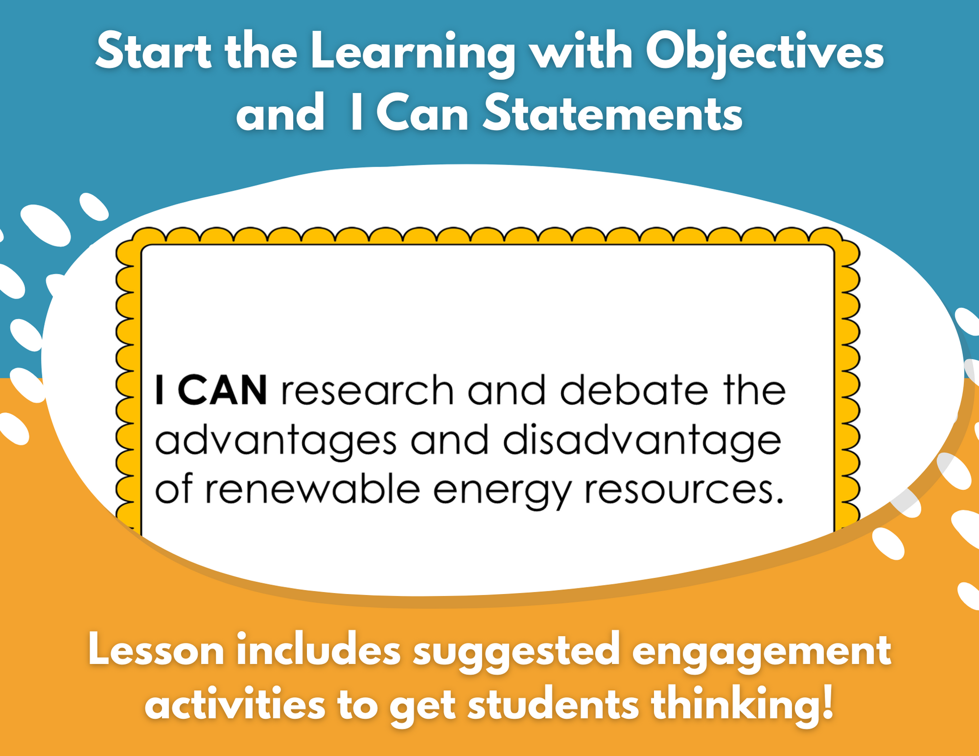 Renewable Energy Resources Complete Lesson Plan - MS