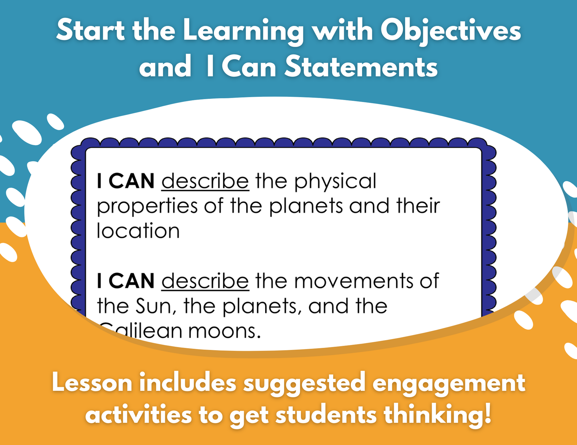 Planets (Inner & Outer) Complete Lesson Plan - MS