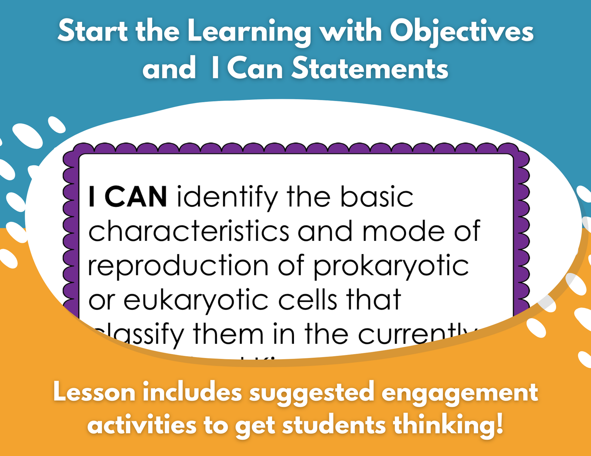 Prokaryotic & Eukaryotic Cells Complete Lesson Plan - MS