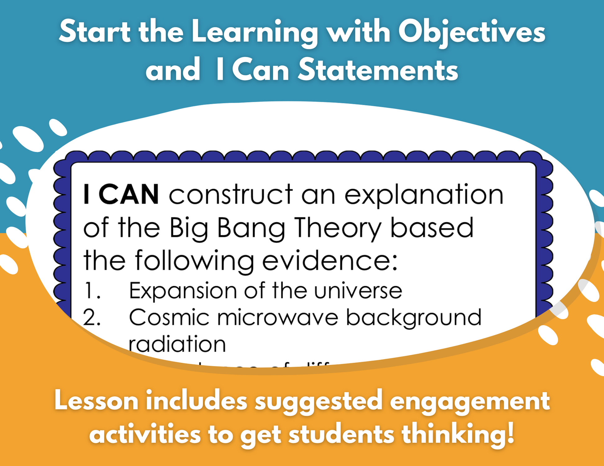Big Bang Theory Complete Lesson Plan - MS