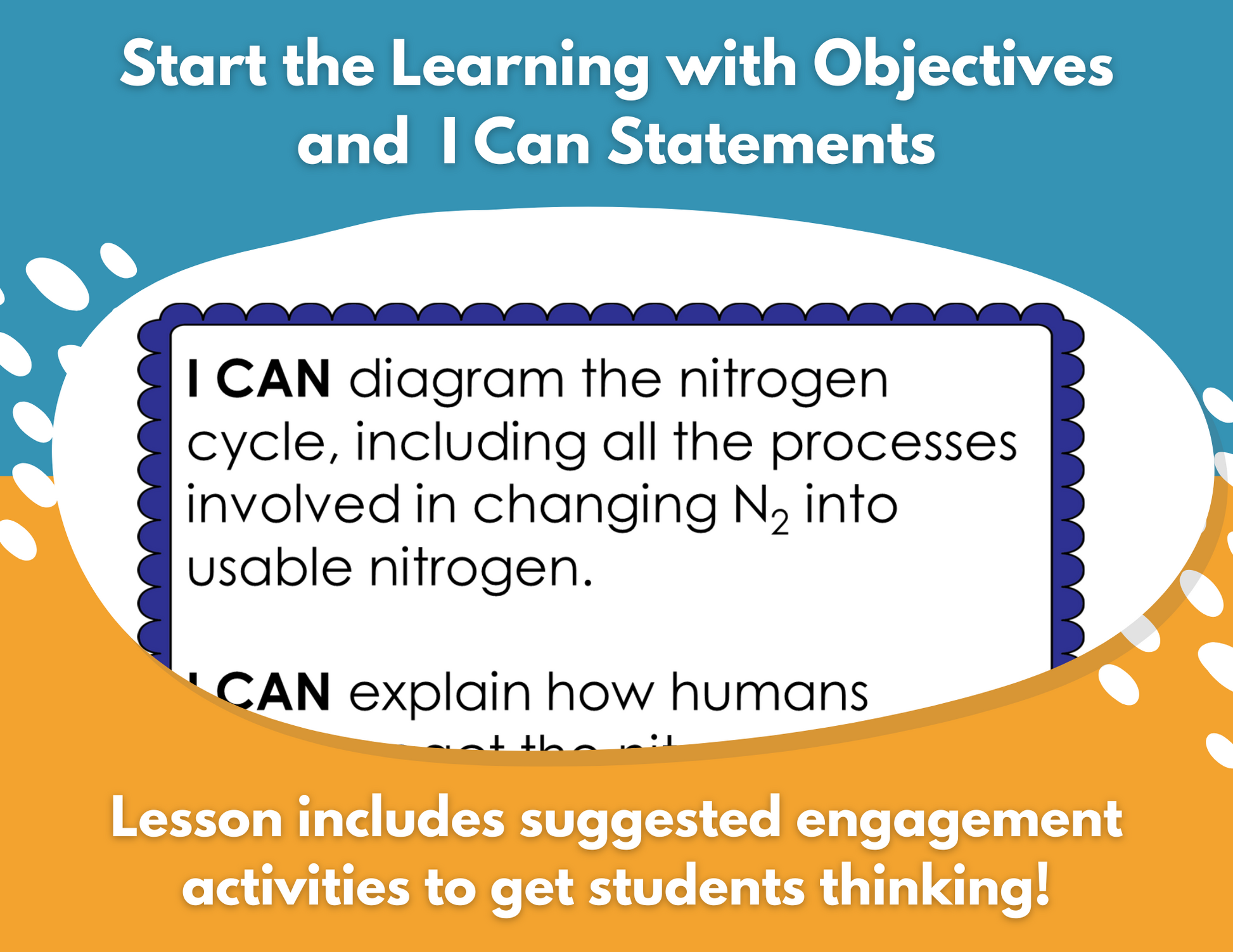 Nitrogen Cycle Complete Lesson Plan - MS