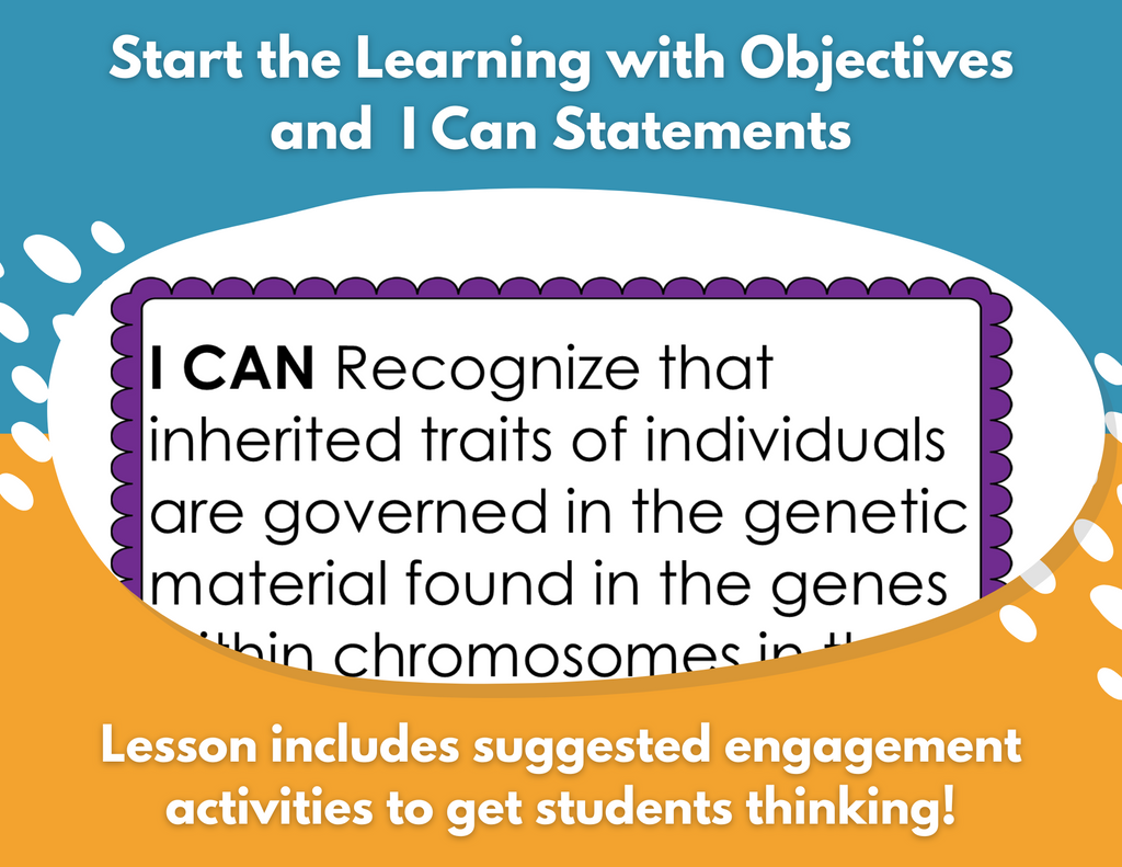 Inherited Traits & DNA Complete Lesson Plan - MS