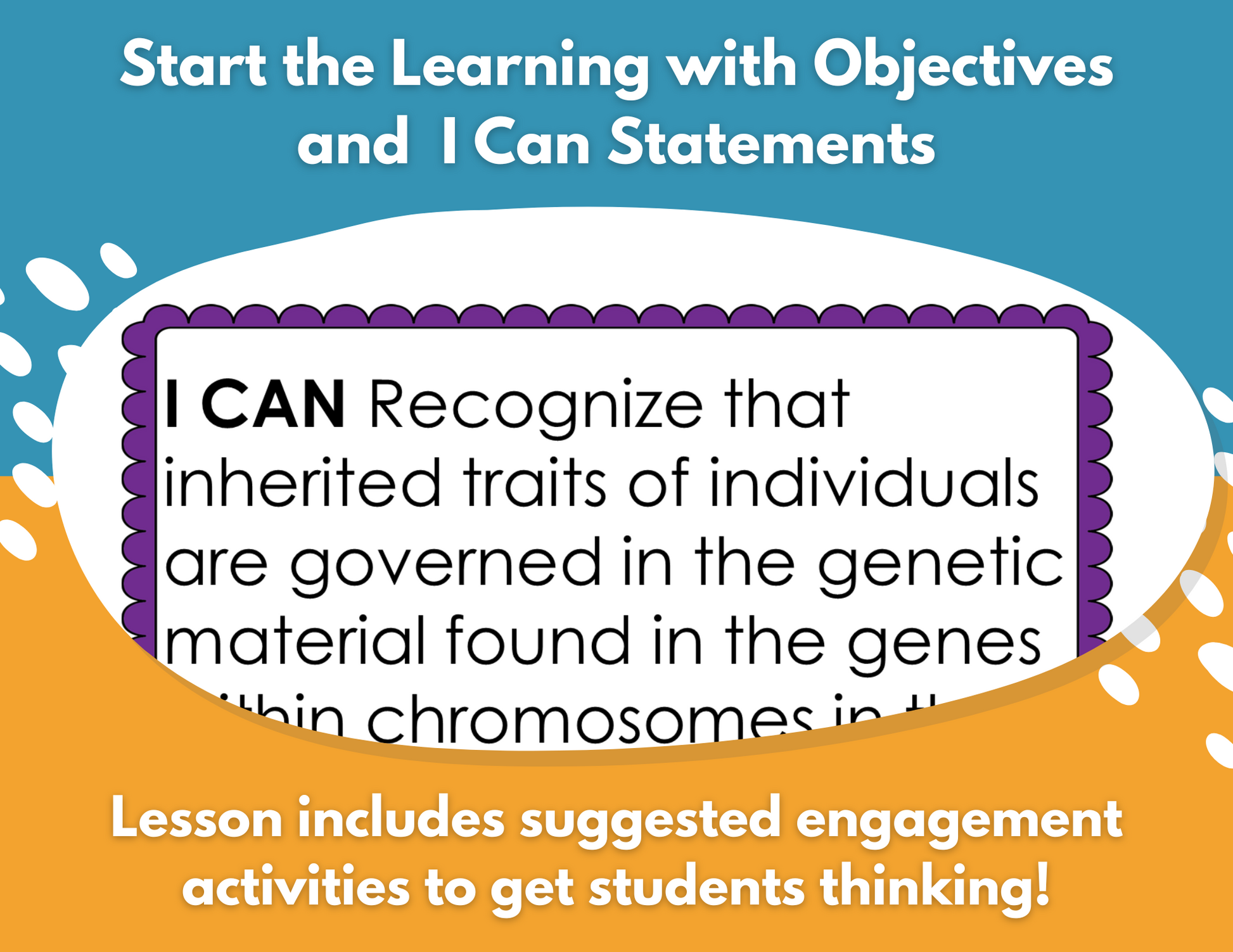 Inherited Traits & DNA Complete Lesson Plan - MS