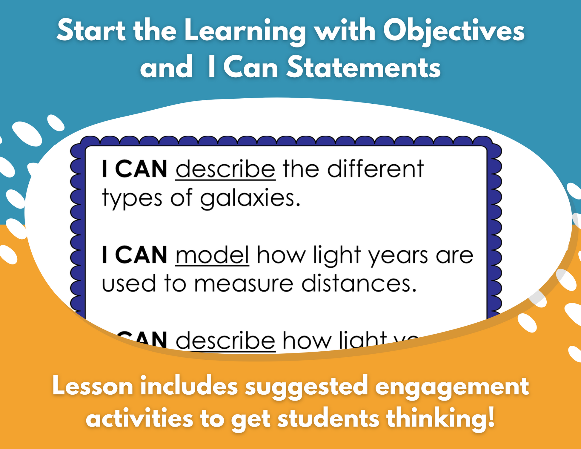 Galaxies & Light Years Complete Lesson Plan - MS