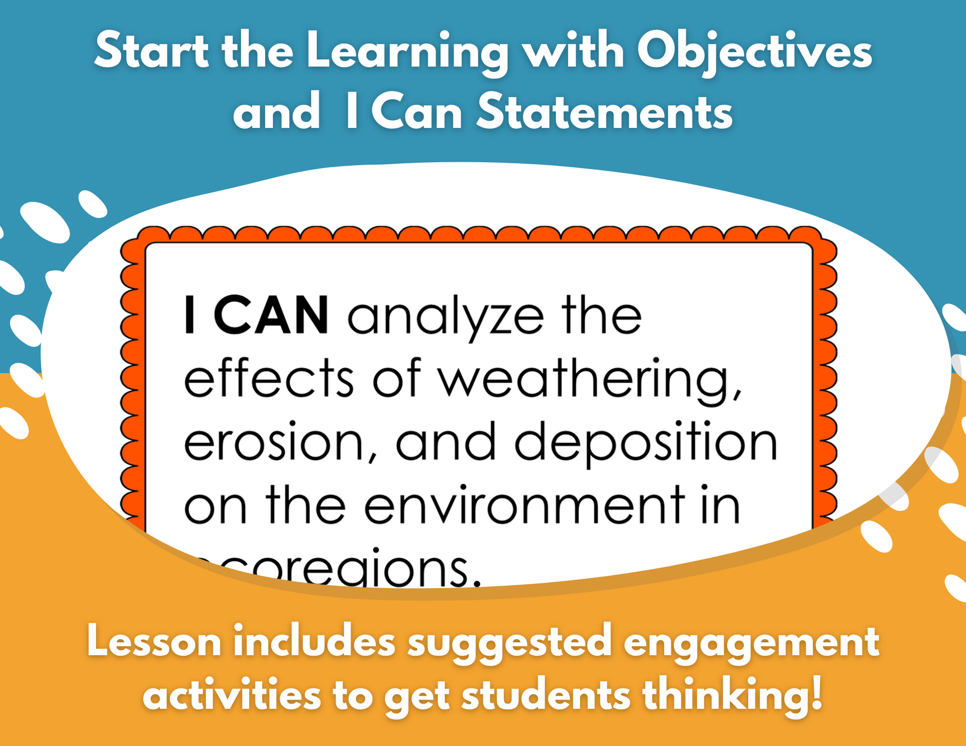 Weathering, Erosion, & Deposition Complete Lesson Plan - MS