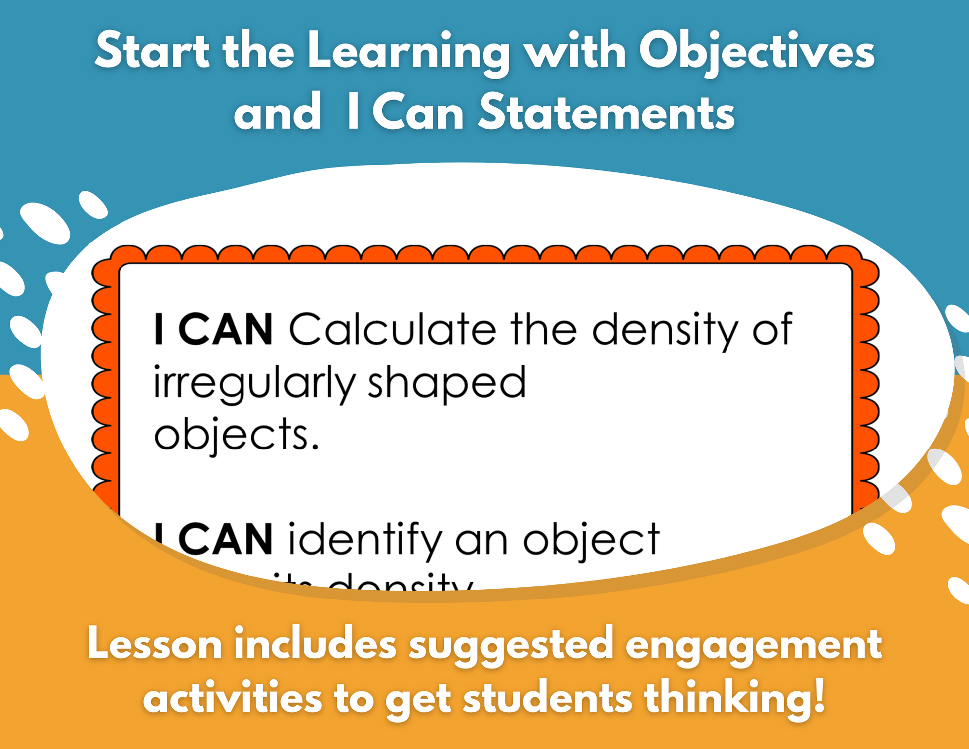 Density of an Irregular-Shaped Object Complete Lesson Plan - MS