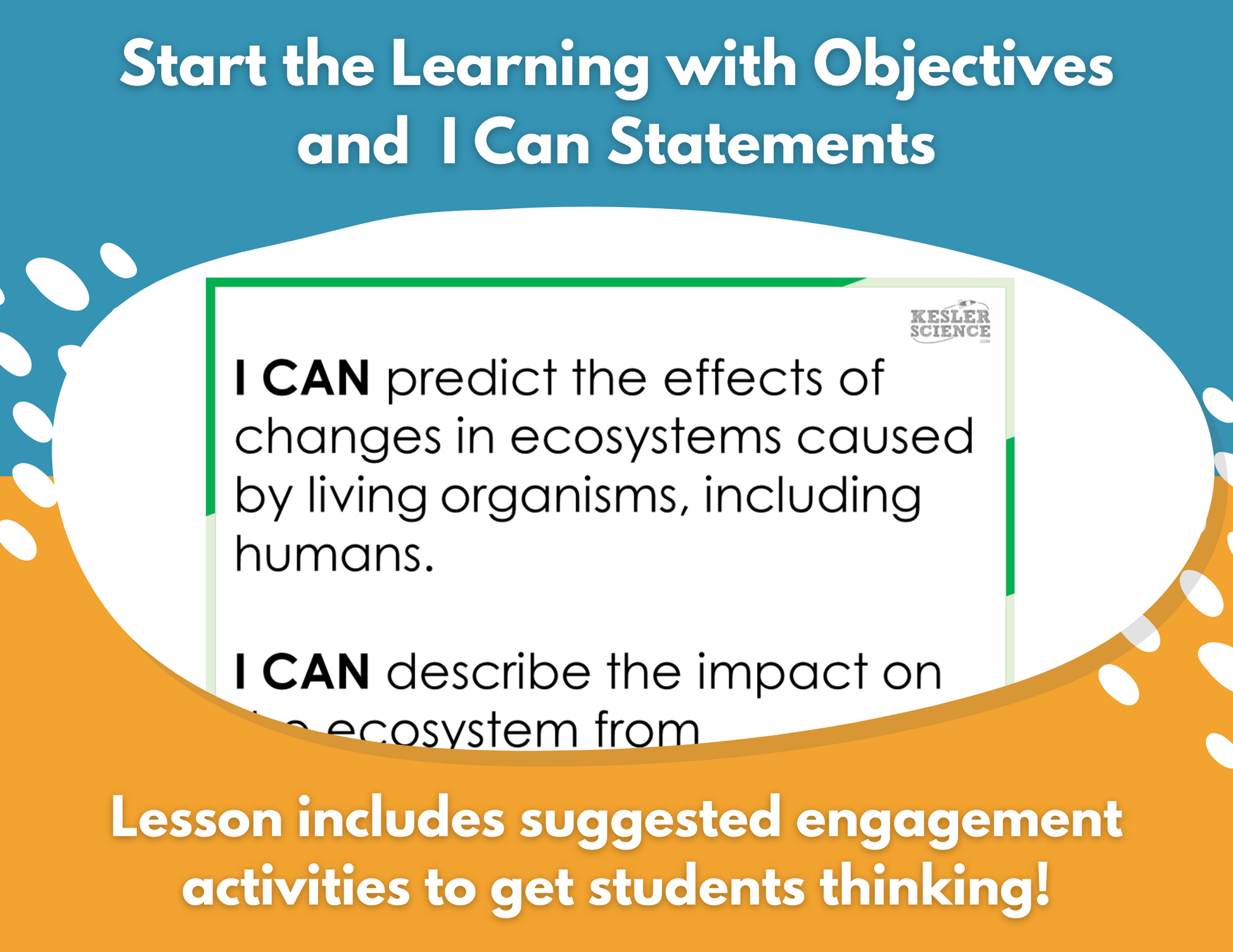 Impacts on Ecosystems - Complete Lesson Plan - 5th Grade