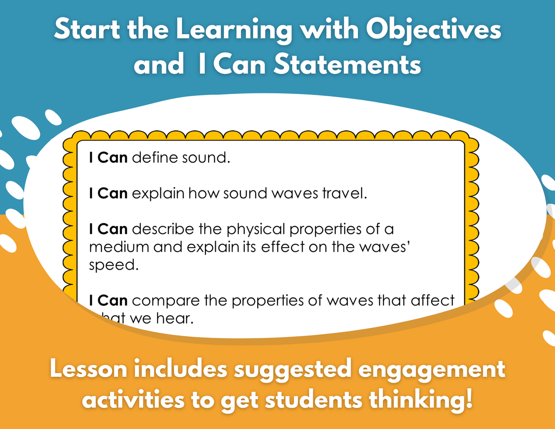Sound Waves Complete Lesson Plan - MS